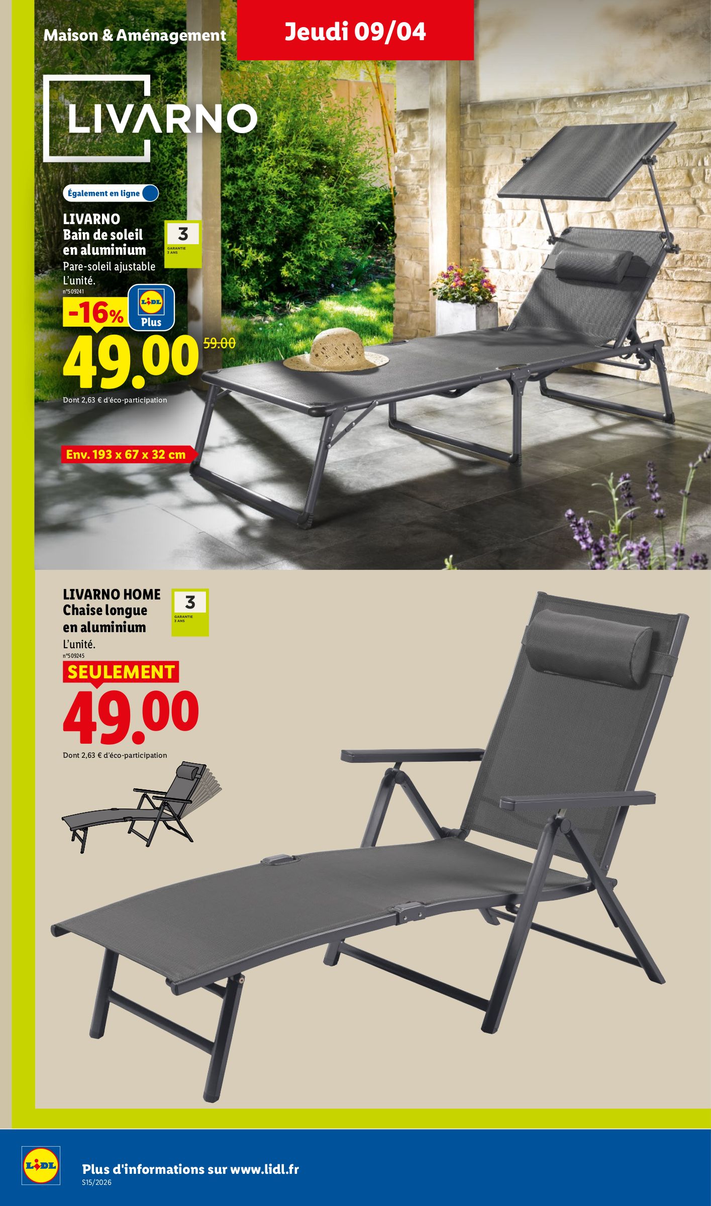 lidl - Prospectus Lidl - Les bonnes affaires de la semaine valide du de jeudi 09/04/2026 au du lundi 13/04/2026 - page: 6