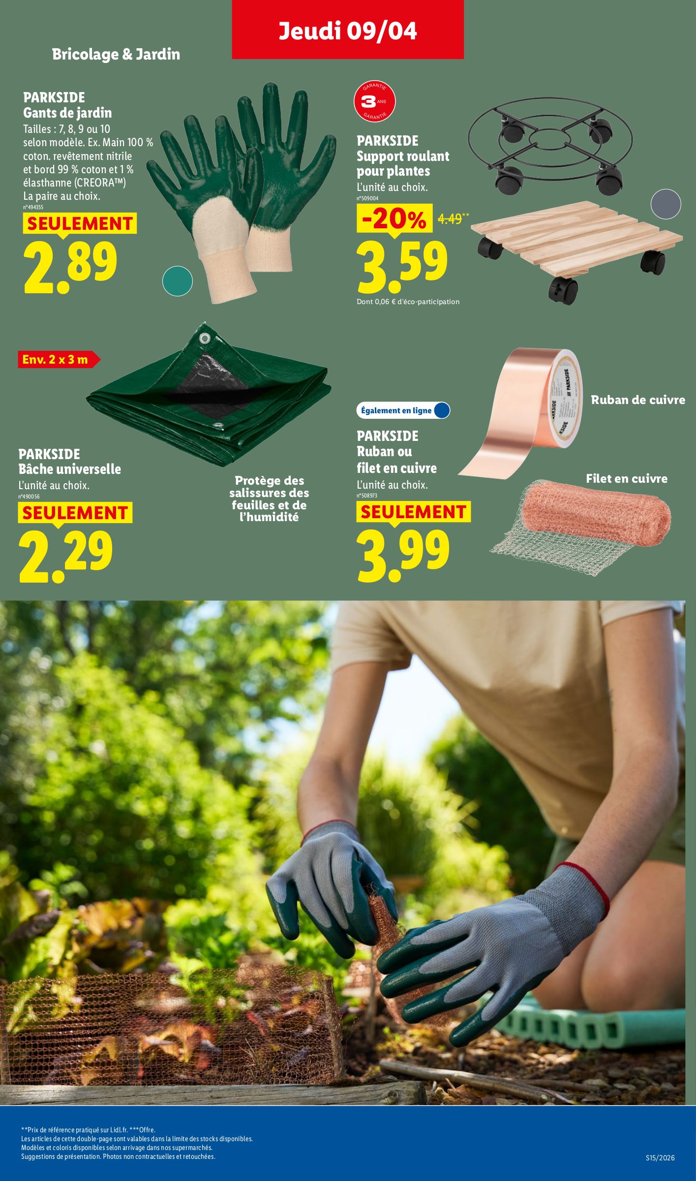 lidl - Prospectus Lidl - Les bonnes affaires de la semaine valide du de jeudi 09/04/2026 au du lundi 13/04/2026 - page: 3