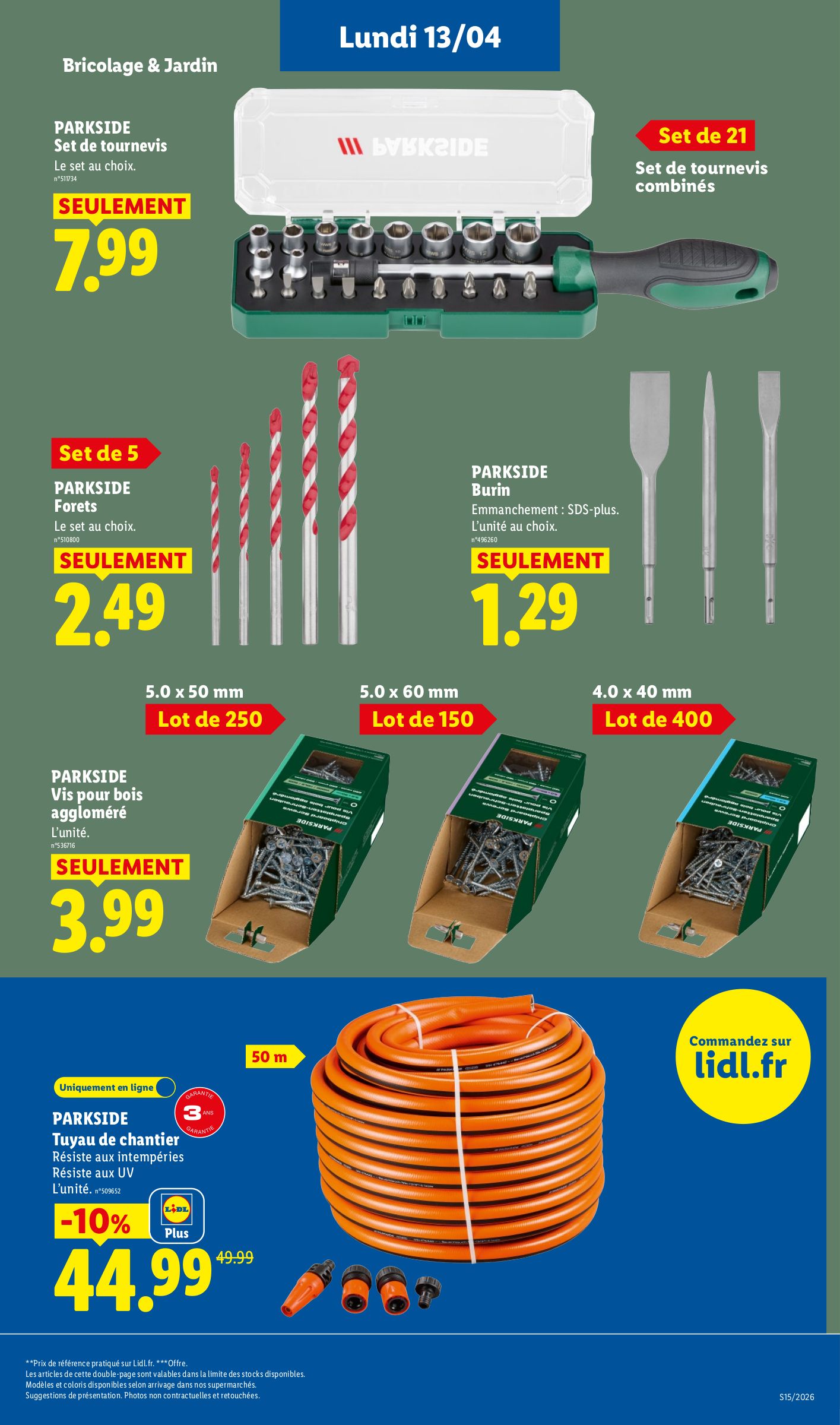 lidl - Prospectus Lidl - Les bonnes affaires de la semaine valide du de jeudi 09/04/2026 au du lundi 13/04/2026 - page: 21