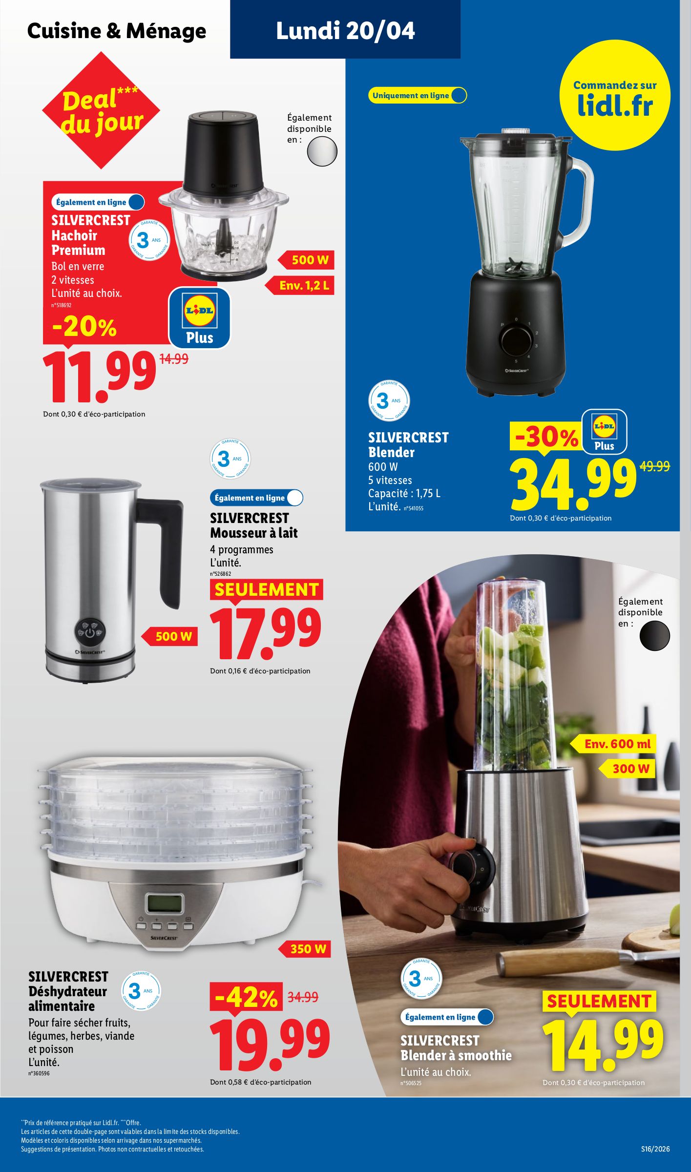 lidl - Flyer Lidl pour la semaine prochaine du de jeudi 16/04/2026 au du mercredi 22/04/2026 - page: 47