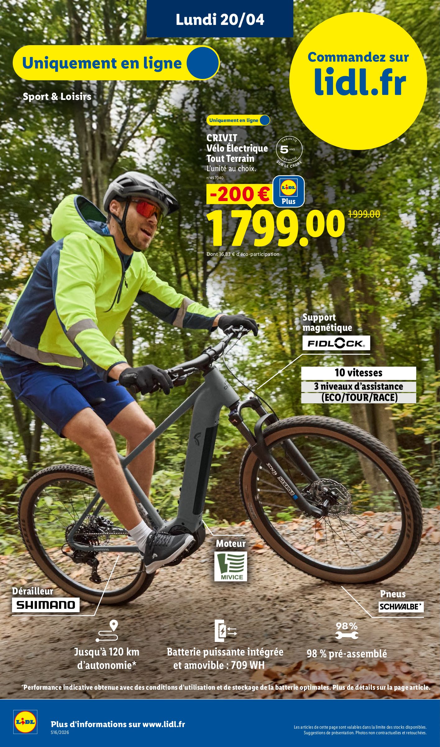 lidl - Flyer Lidl pour la semaine prochaine du de jeudi 16/04/2026 au du mercredi 22/04/2026 - page: 56