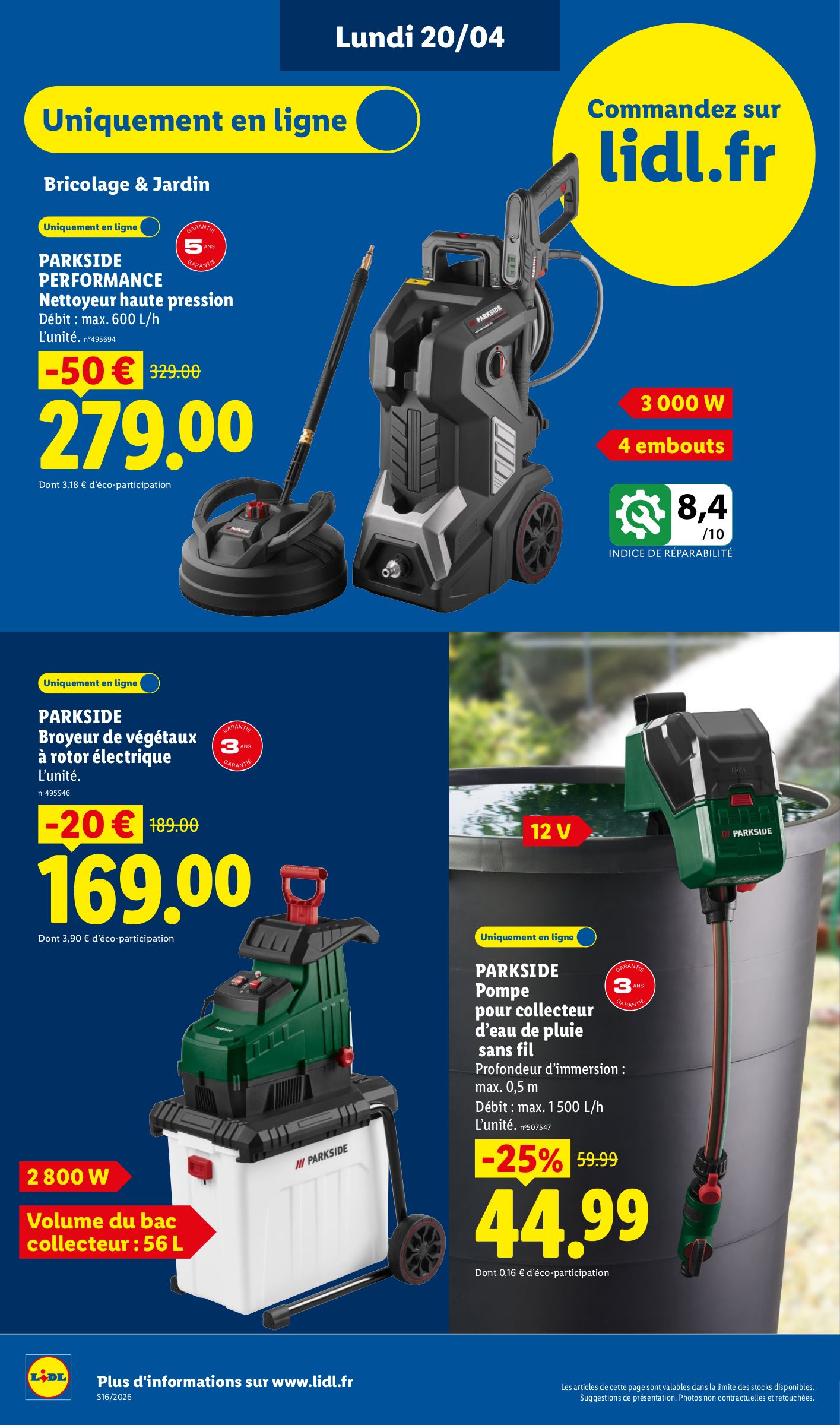 lidl - Flyer Lidl pour la semaine prochaine du de jeudi 16/04/2026 au du mercredi 22/04/2026 - page: 64