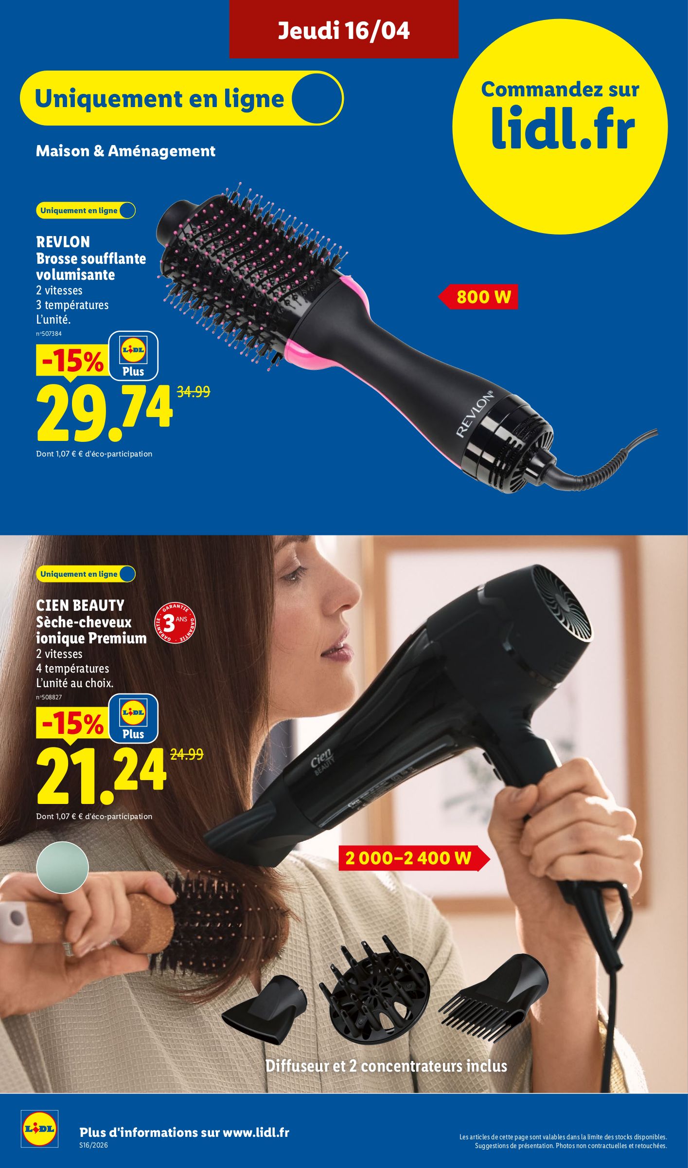 lidl - Flyer Lidl pour la semaine prochaine du de jeudi 16/04/2026 au du mercredi 22/04/2026 - page: 42