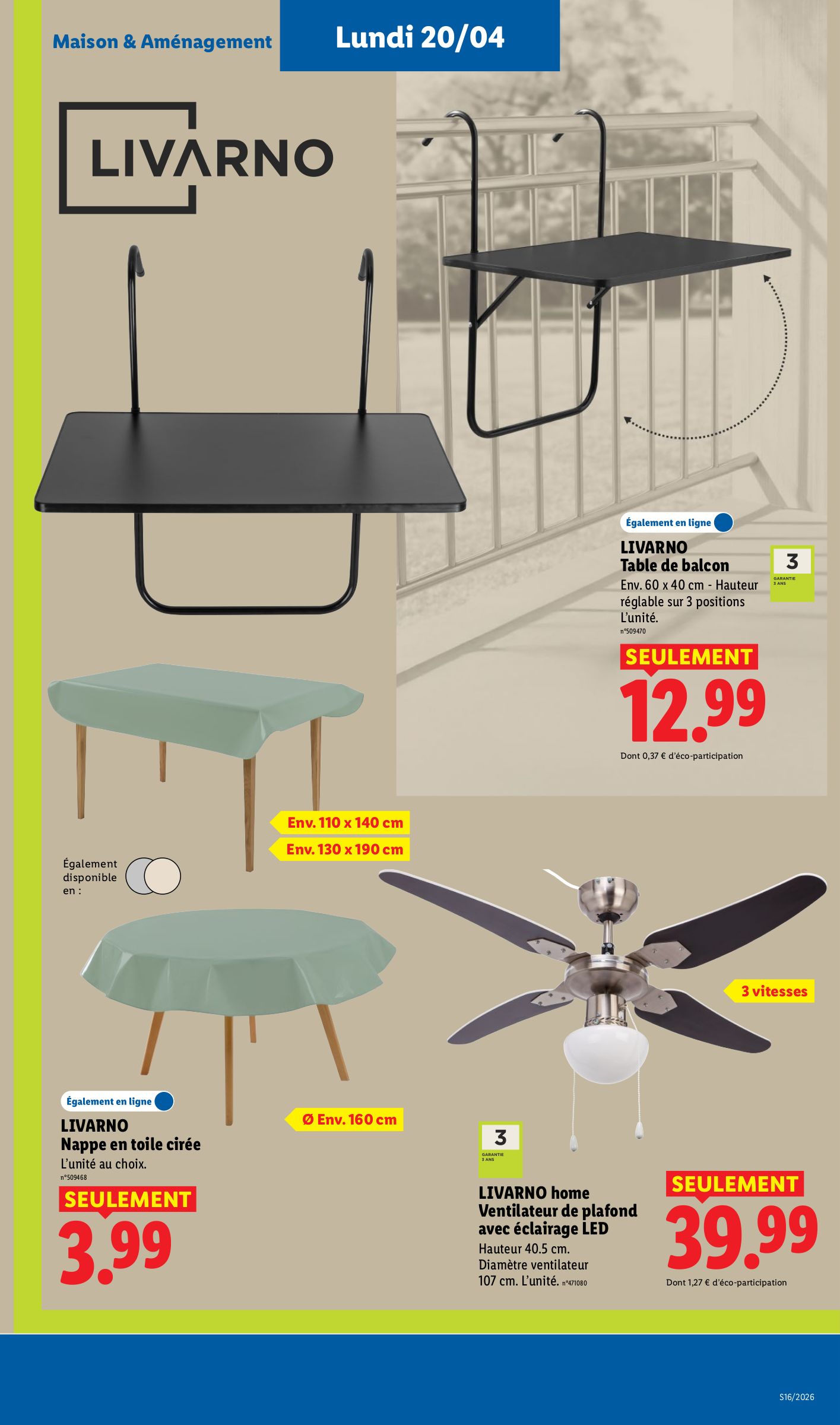 lidl - Flyer Lidl pour la semaine prochaine du de jeudi 16/04/2026 au du mercredi 22/04/2026 - page: 51