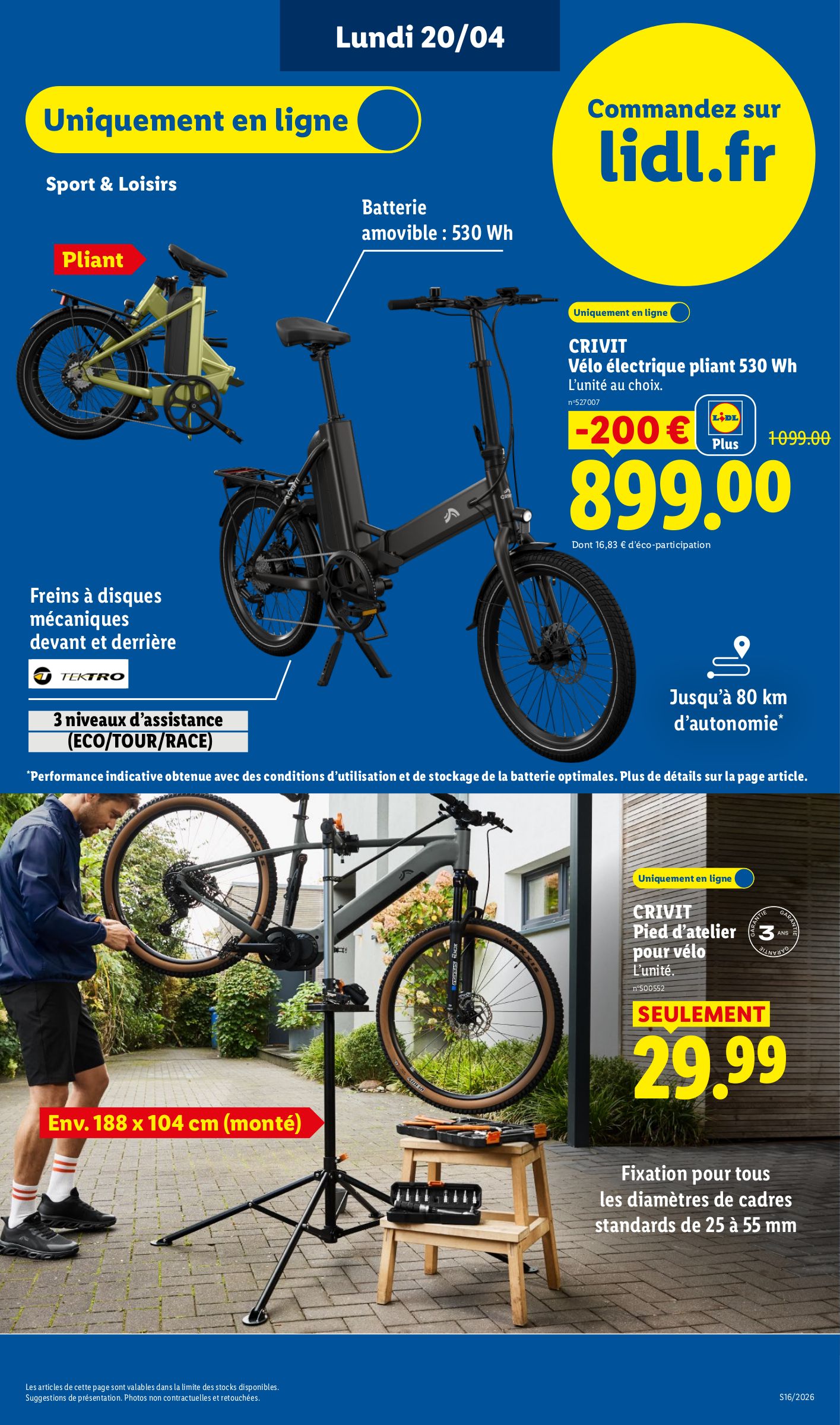 lidl - Flyer Lidl pour la semaine prochaine du de jeudi 16/04/2026 au du mercredi 22/04/2026 - page: 59