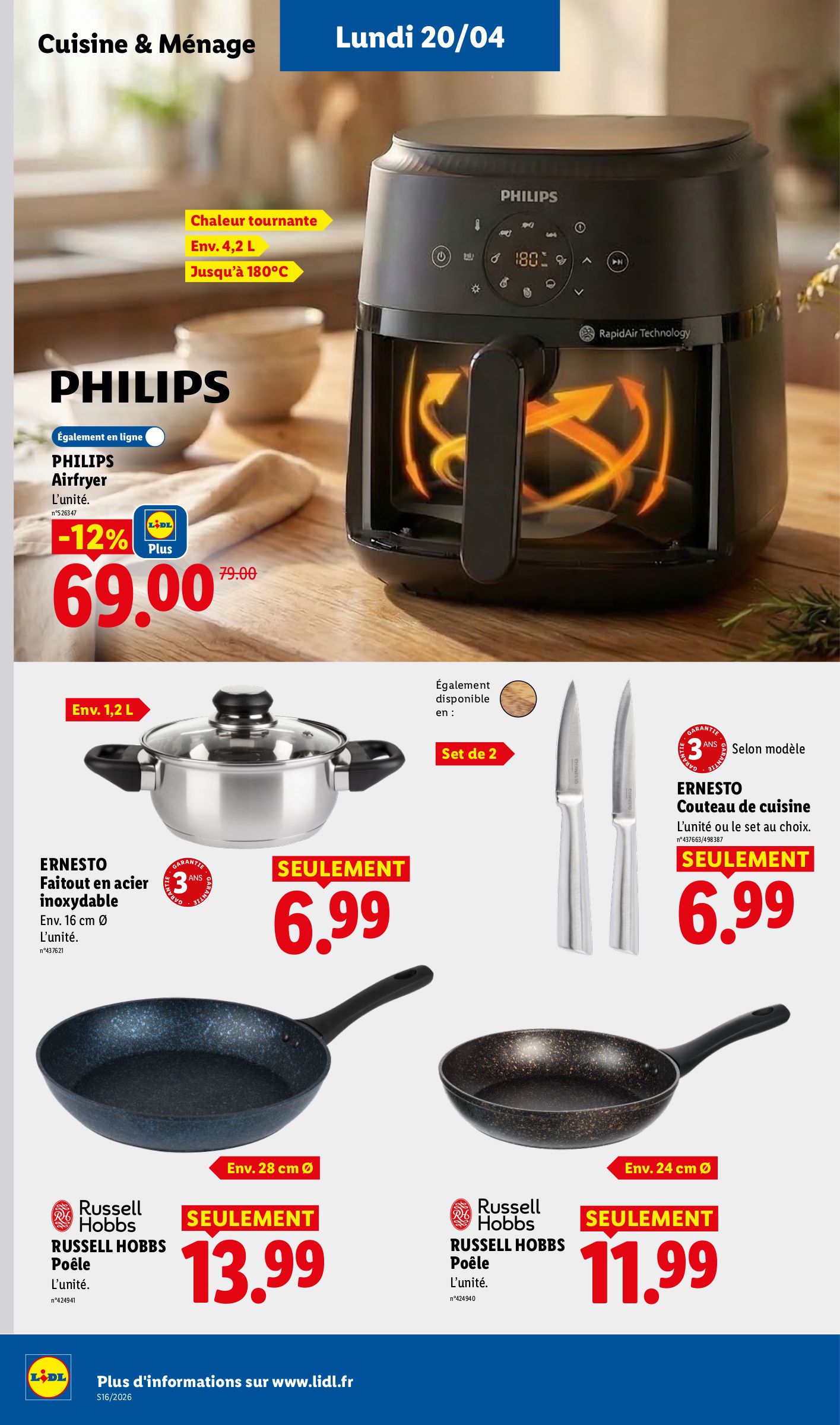 lidl - Flyer Lidl pour la semaine prochaine du de jeudi 16/04/2026 au du mercredi 22/04/2026 - page: 48