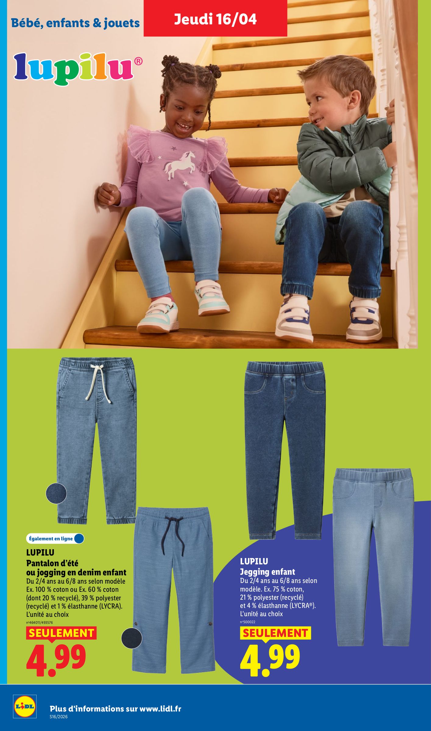 lidl - Flyer Lidl pour la semaine prochaine du de jeudi 16/04/2026 au du mercredi 22/04/2026 - page: 34