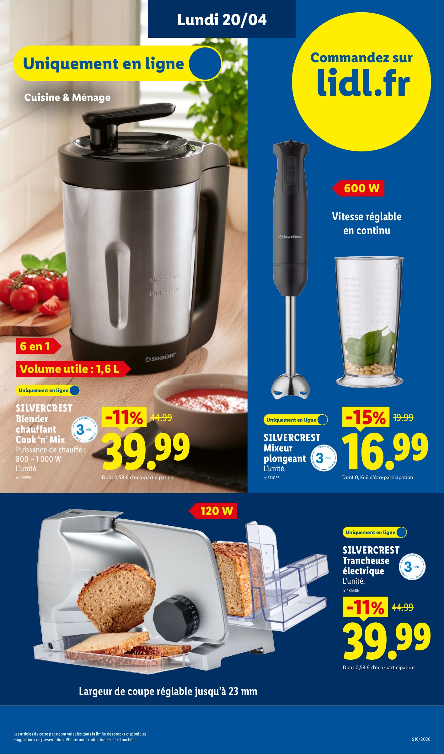 lidl - Flyer Lidl pour la semaine prochaine du de jeudi 16/04/2026 au du mercredi 22/04/2026 - page: 65
