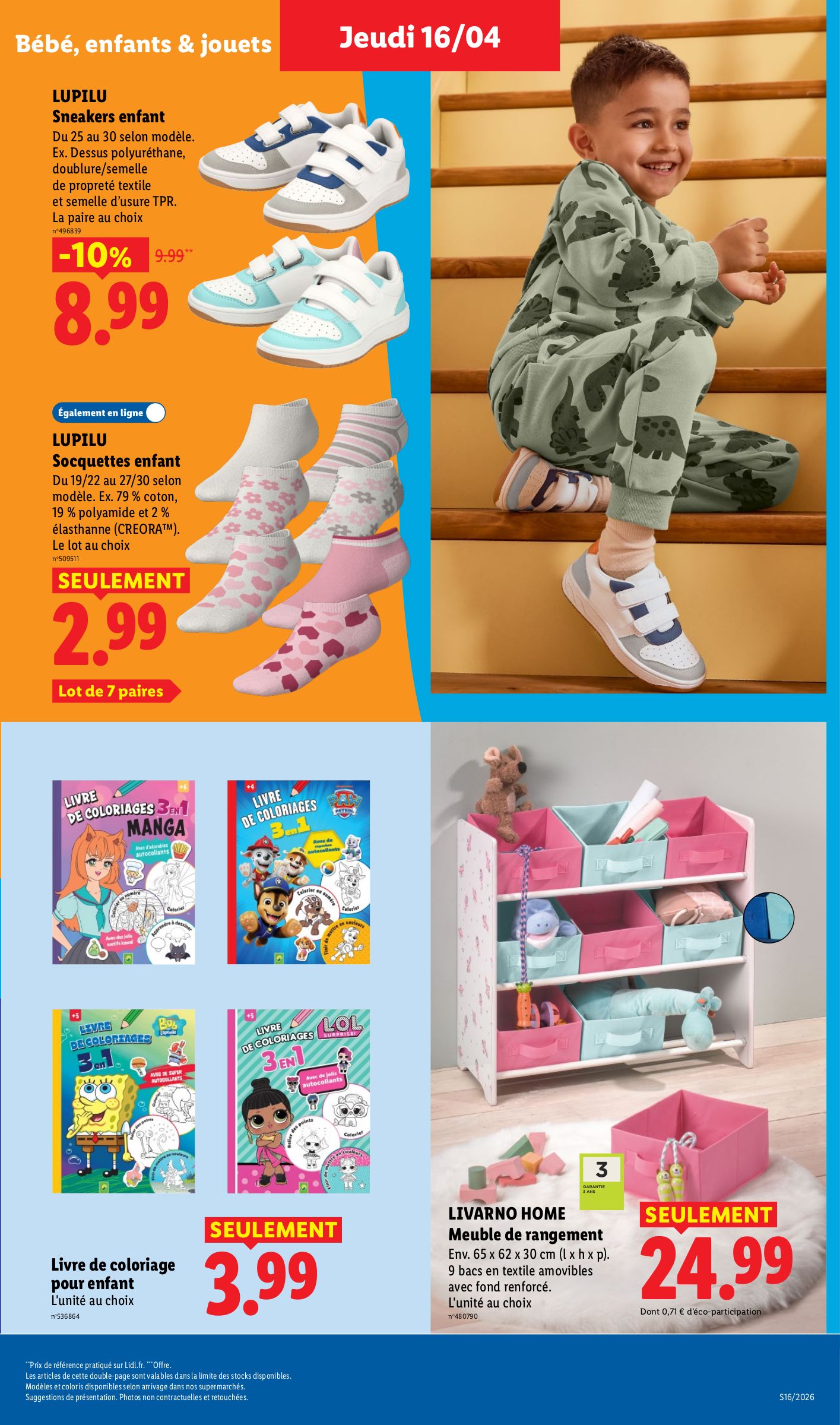 lidl - Flyer Lidl - Les bonnes affaires de la semaine pour la semaine prochaine du du lundi 13/04/2026 au de jeudi 16/04/2026 - page: 22