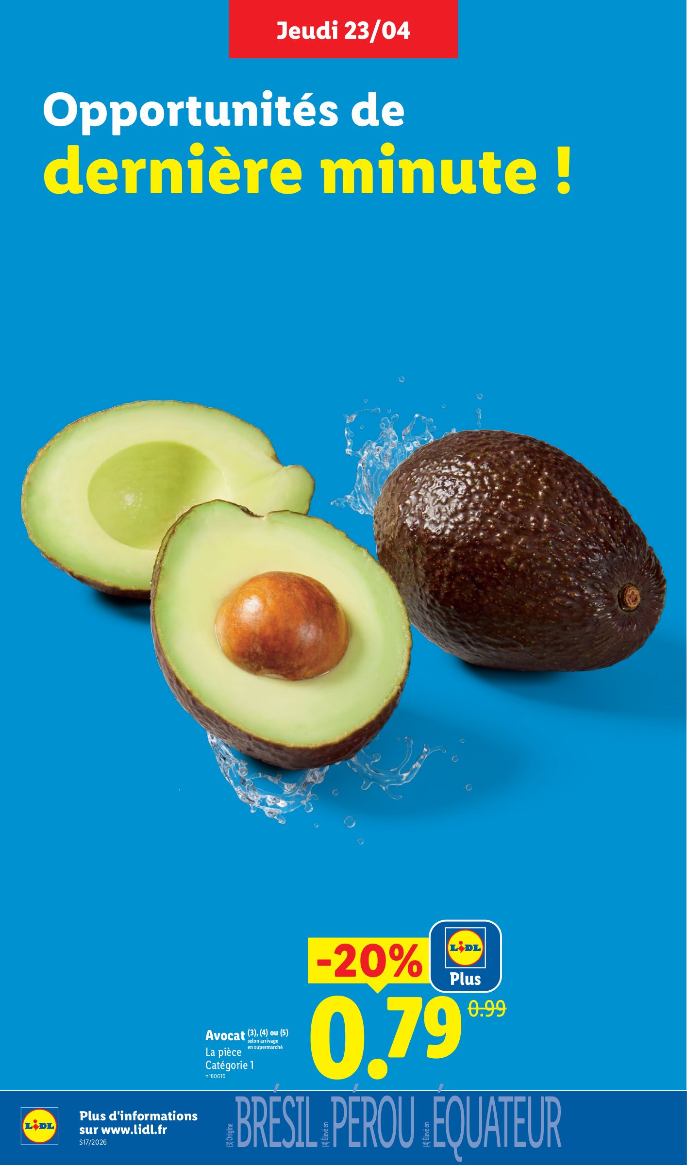 lidl - Flyer Lidl pour la semaine prochaine du de jeudi 23/04/2026 au du mercredi 29/04/2026 - page: 4