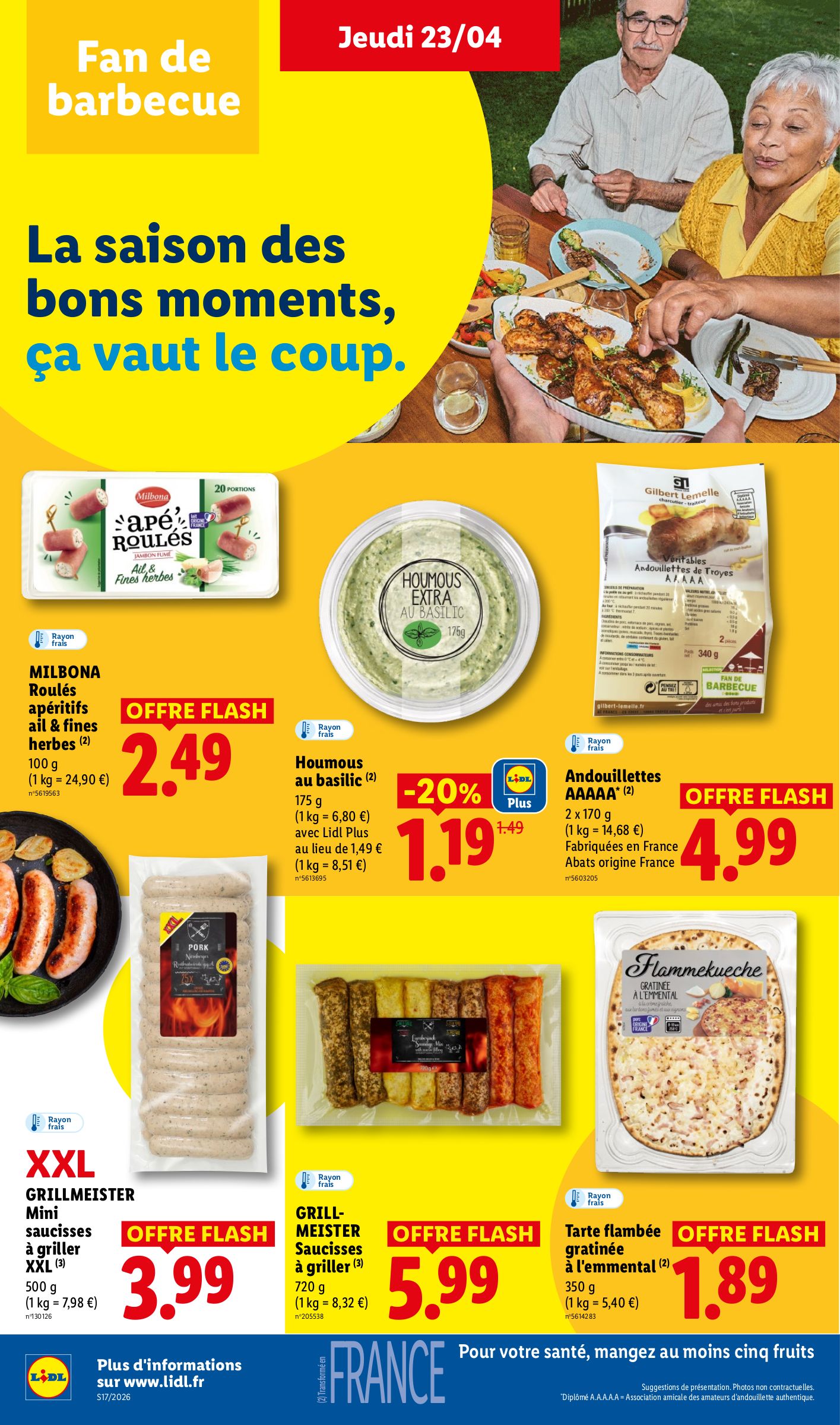 lidl - Flyer Lidl pour la semaine prochaine du de jeudi 23/04/2026 au du mercredi 29/04/2026 - page: 20