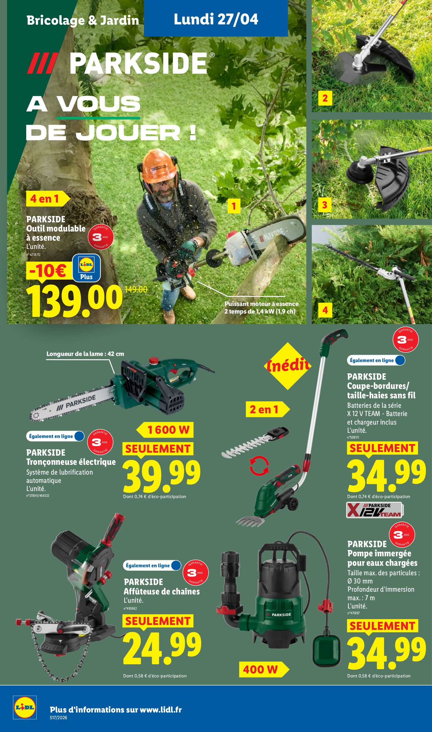 lidl - Flyer Lidl pour la semaine prochaine du de jeudi 23/04/2026 au du mercredi 29/04/2026 - page: 46