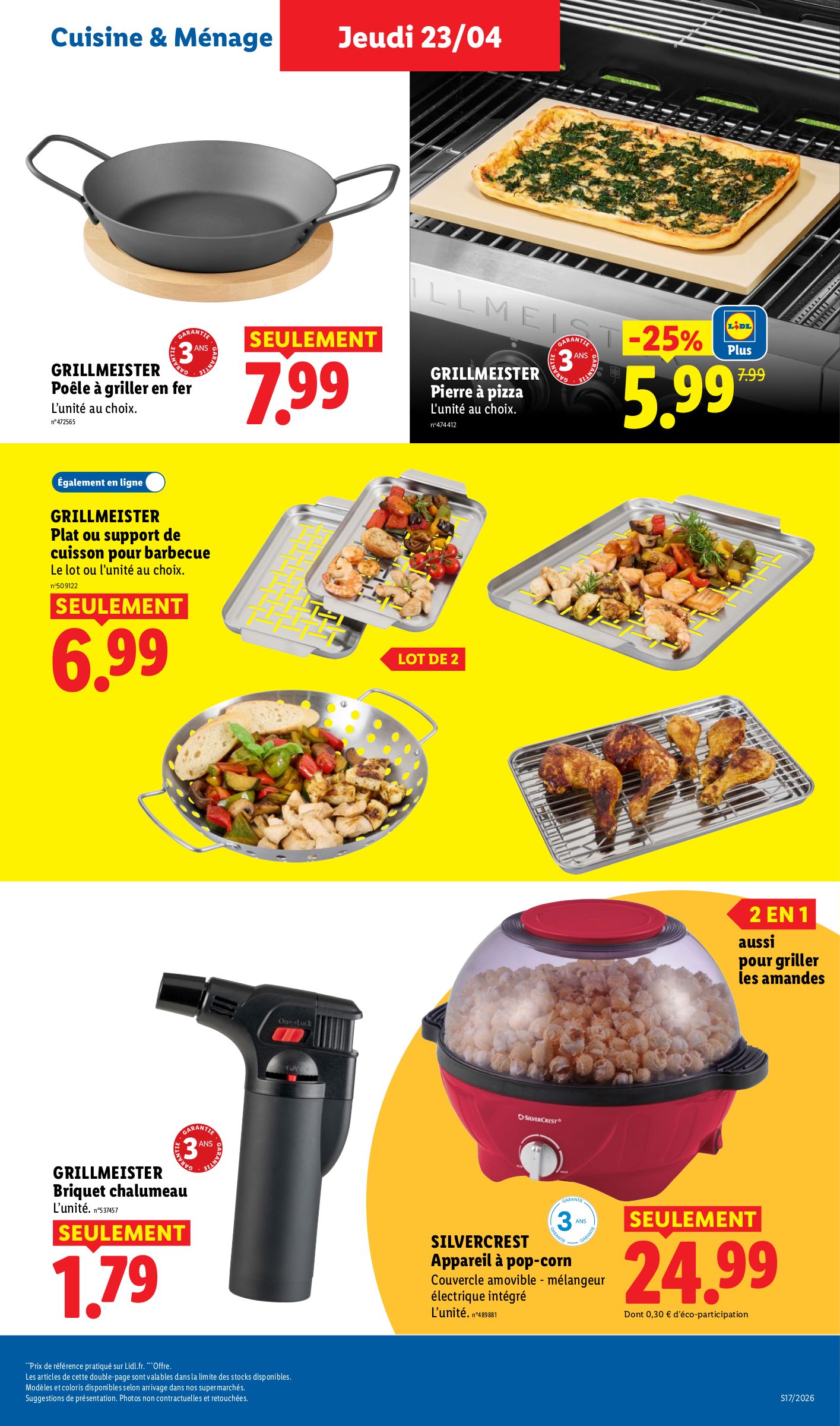 lidl - Flyer Lidl pour la semaine prochaine du de jeudi 23/04/2026 au du mercredi 29/04/2026 - page: 39