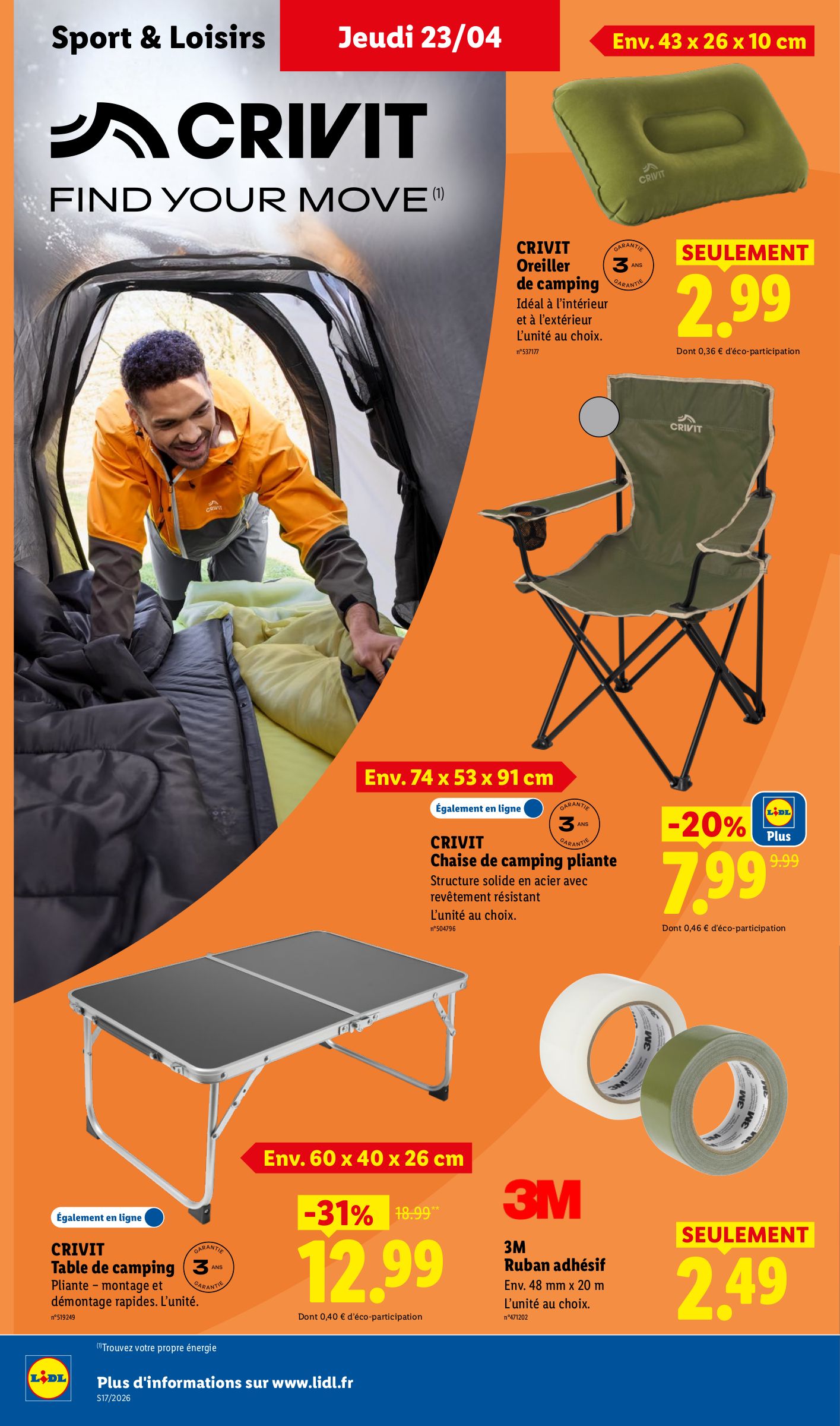 lidl - Flyer Lidl pour la semaine prochaine du de jeudi 23/04/2026 au du mercredi 29/04/2026 - page: 32