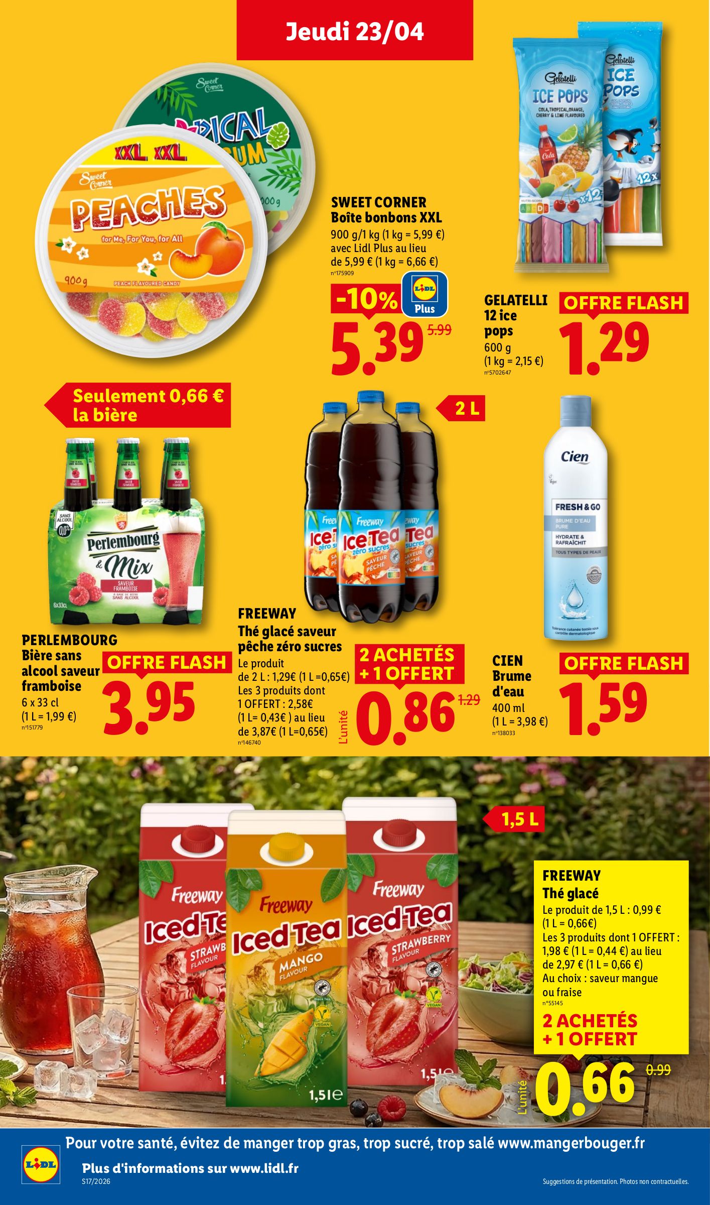 lidl - Flyer Lidl pour la semaine prochaine du de jeudi 23/04/2026 au du mercredi 29/04/2026 - page: 22
