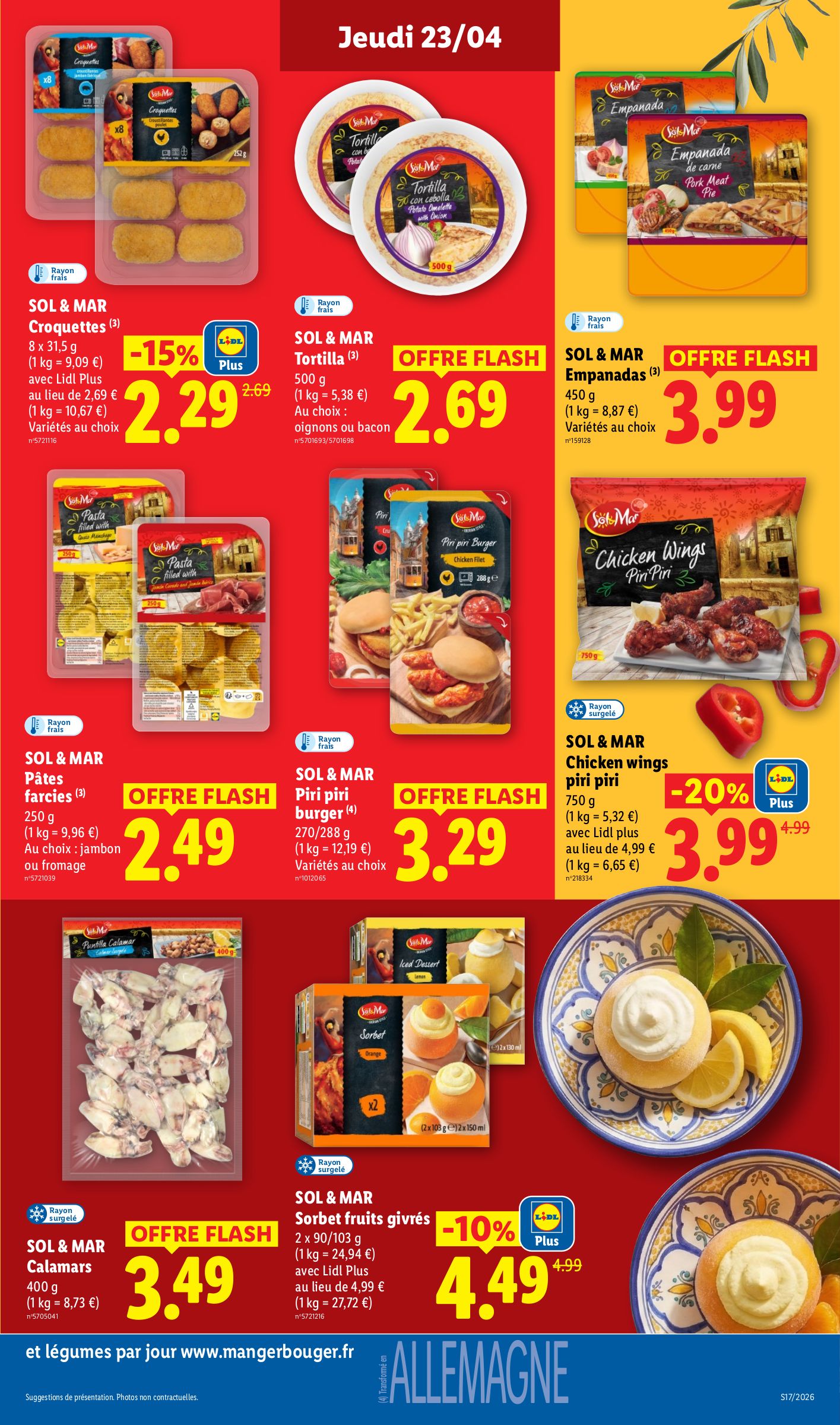 lidl - Flyer Lidl pour la semaine prochaine du de jeudi 23/04/2026 au du mercredi 29/04/2026 - page: 17