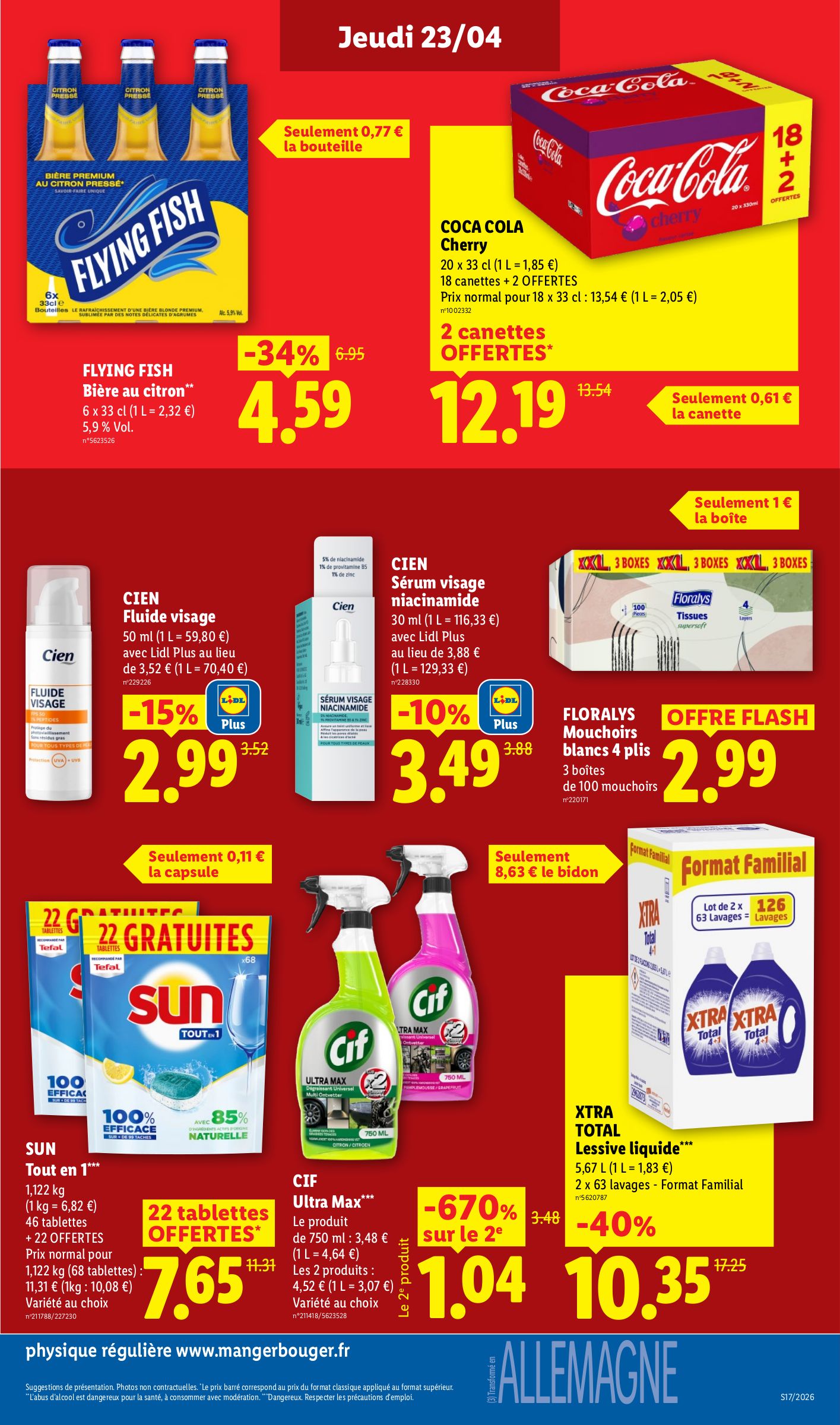 lidl - Flyer Lidl pour la semaine prochaine du de jeudi 23/04/2026 au du mercredi 29/04/2026 - page: 15