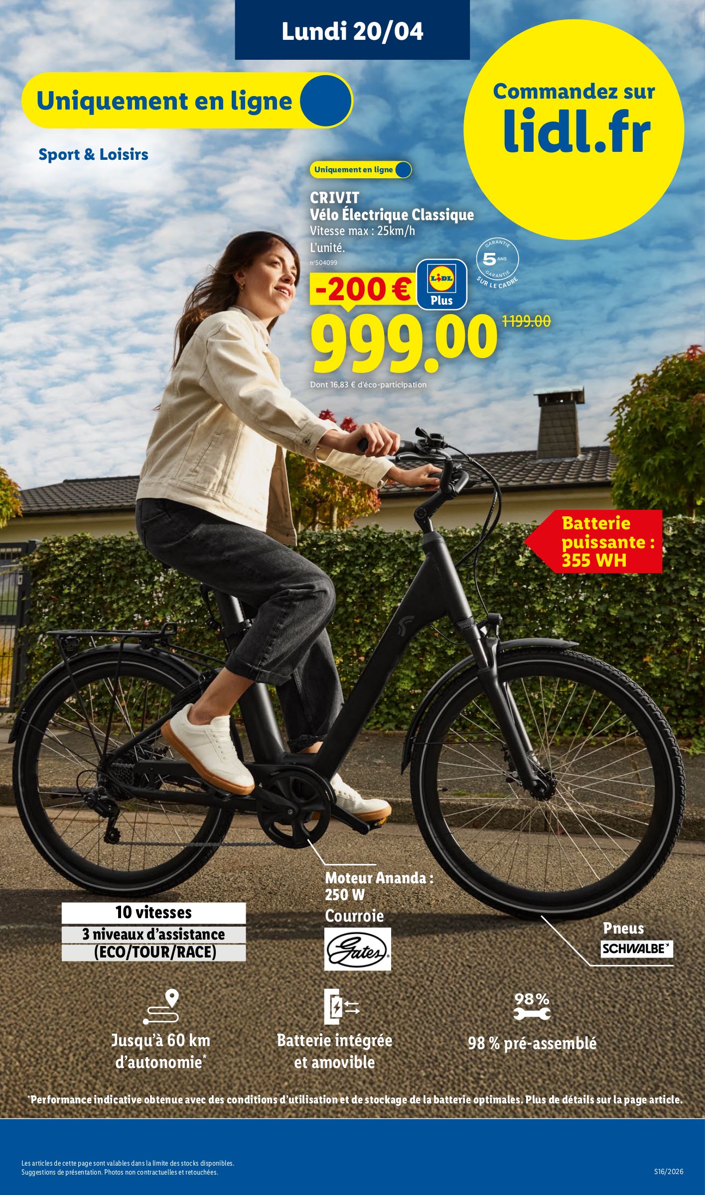 lidl - Current Lidl - Exclu Web leaflet valid from du lundi 20/04/2026 to de jeudi 23/04/2026 - page: 3