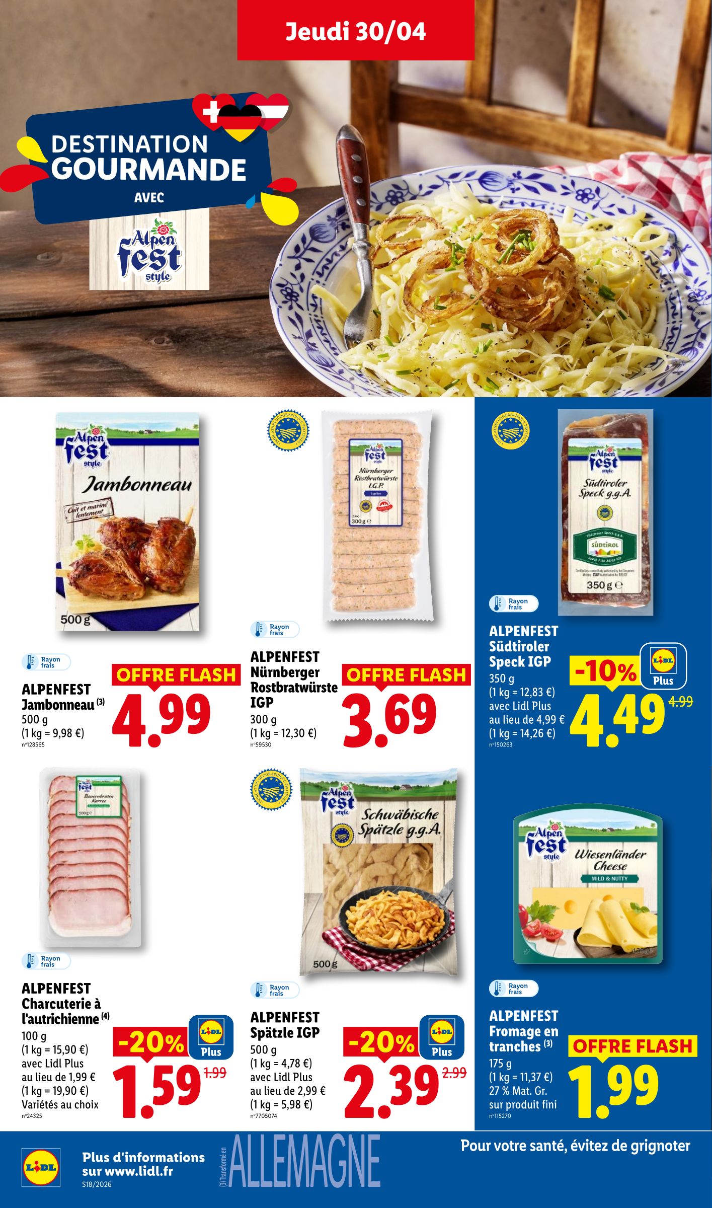 lidl - Flyer Lidl pour la semaine prochaine du de jeudi 30/04/2026 au du mercredi 06/05/2026 - page: 16