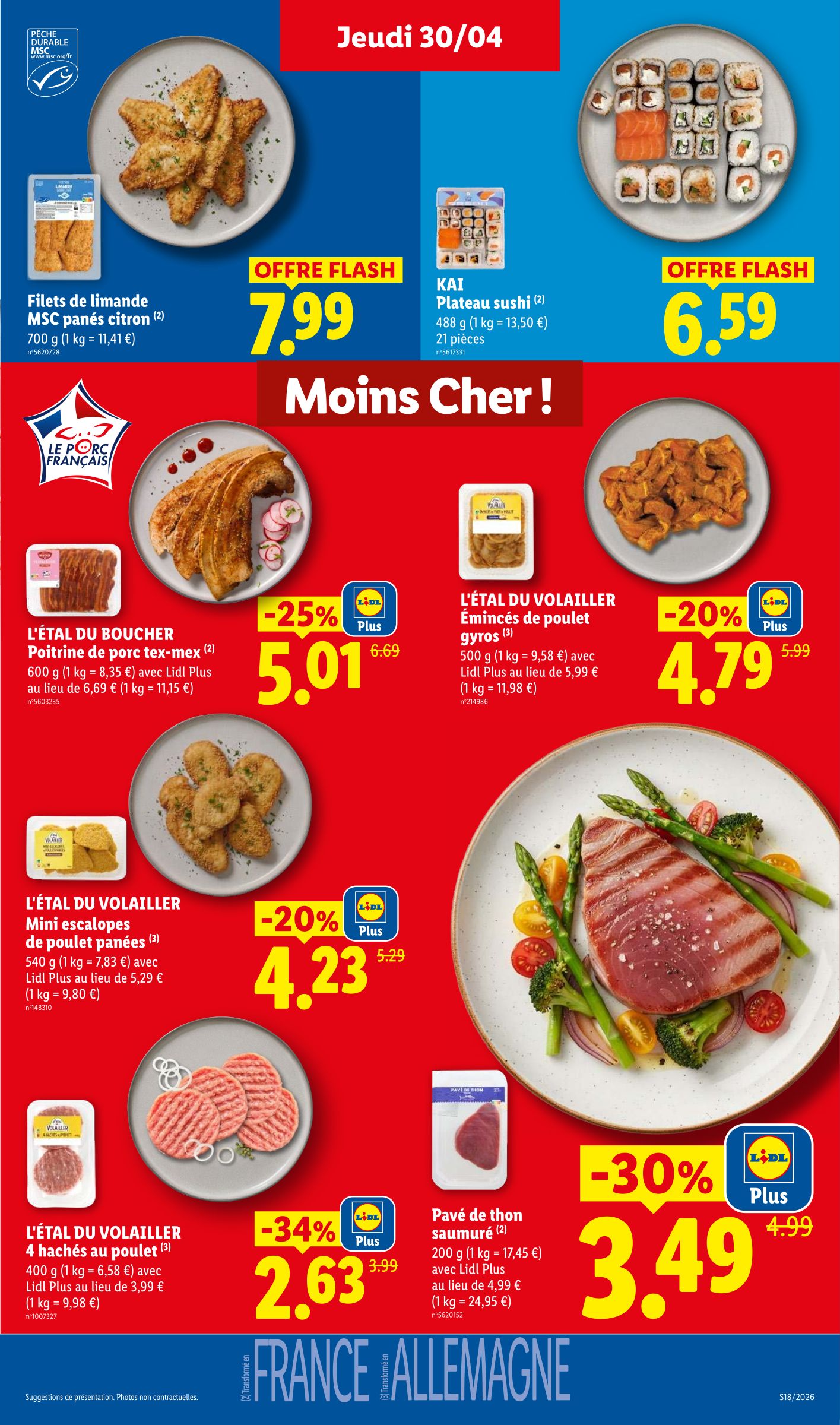 lidl - Flyer Lidl pour la semaine prochaine du de jeudi 30/04/2026 au du mercredi 06/05/2026 - page: 7