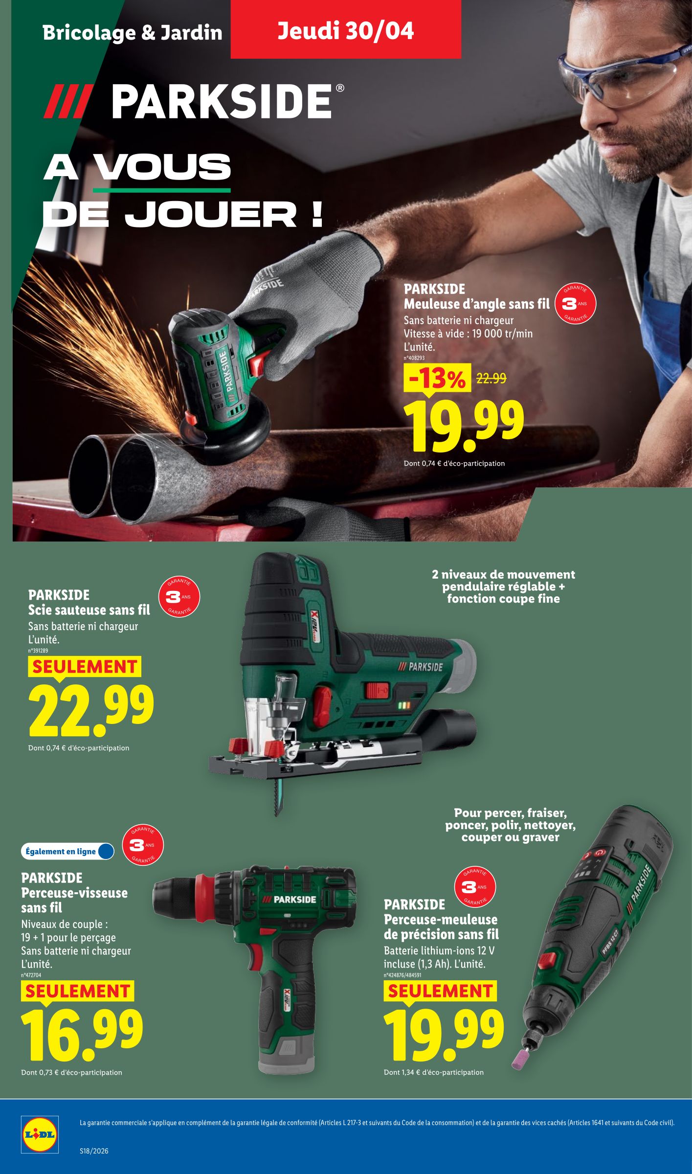 lidl - Flyer Lidl pour la semaine prochaine du de jeudi 30/04/2026 au du mercredi 06/05/2026 - page: 30