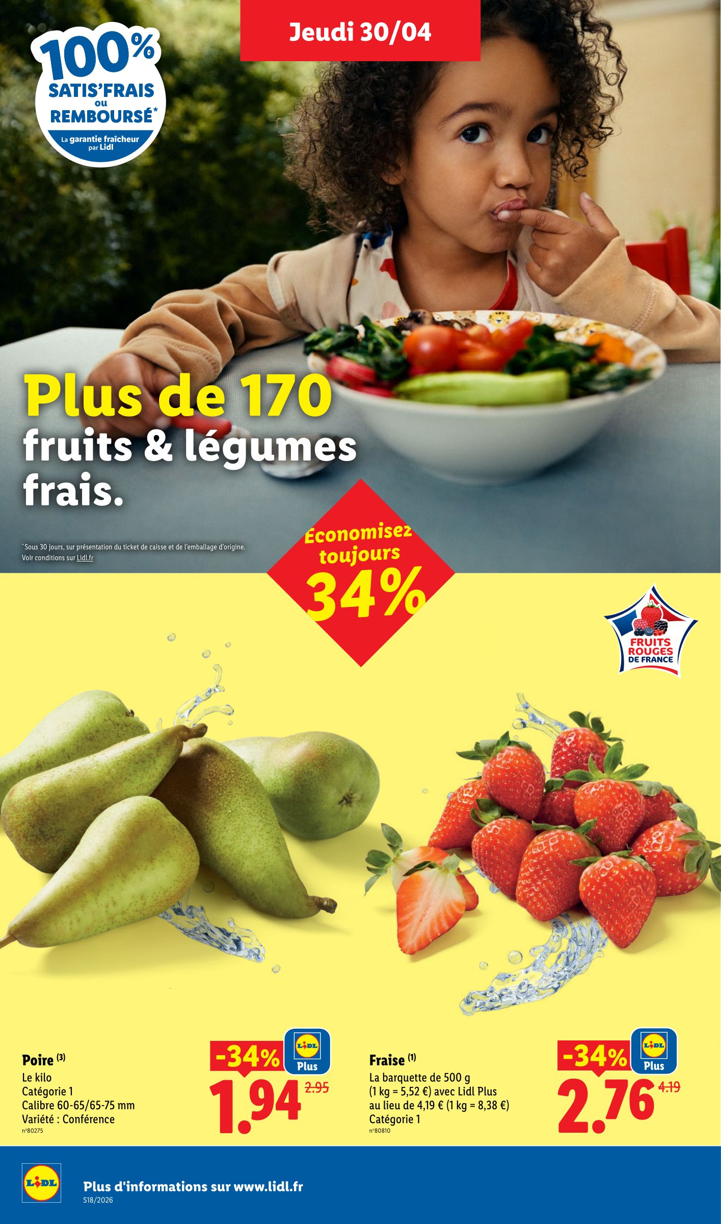 lidl - Flyer Lidl pour la semaine prochaine du de jeudi 30/04/2026 au du mercredi 06/05/2026 - page: 2