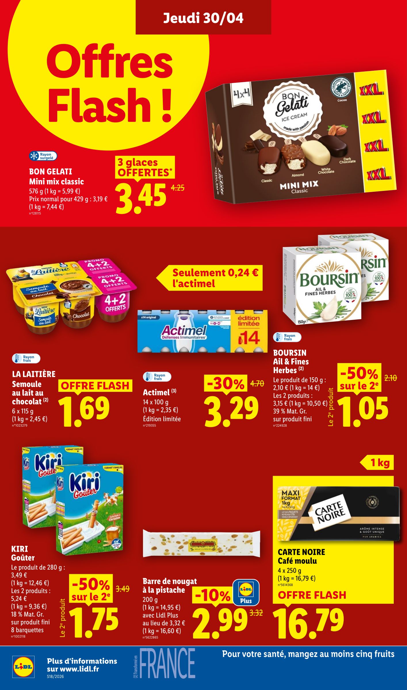 lidl - Flyer Lidl pour la semaine prochaine du de jeudi 30/04/2026 au du mercredi 06/05/2026 - page: 14