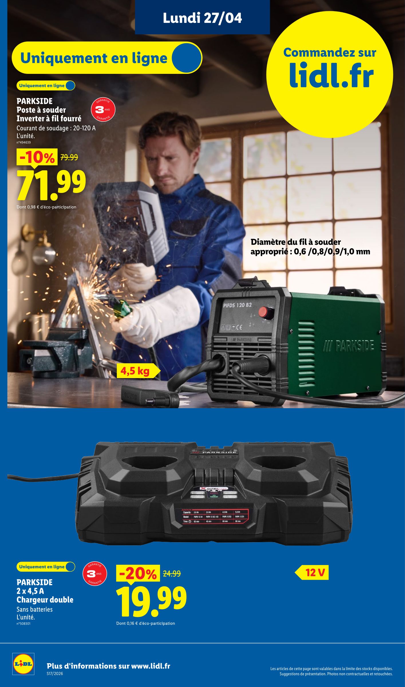 lidl - Current Lidl - Les Exclu Web de la semaine leaflet valid from du lundi 27/04/2026 to de jeudi 30/04/2026 - page: 2