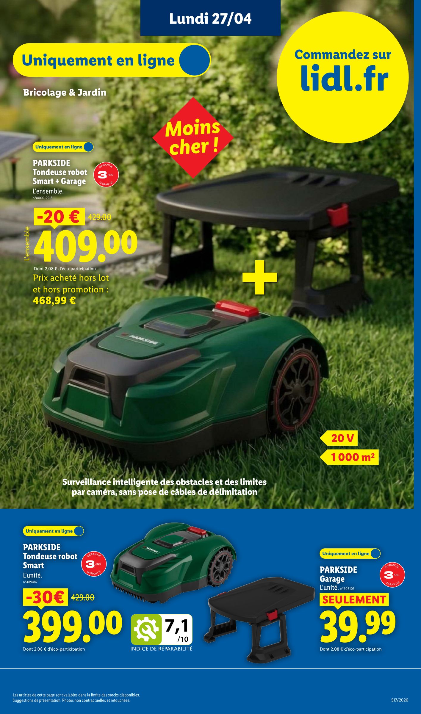 lidl - Current Lidl - Les Exclu Web de la semaine leaflet valid from du lundi 27/04/2026 to de jeudi 30/04/2026 - page: 5