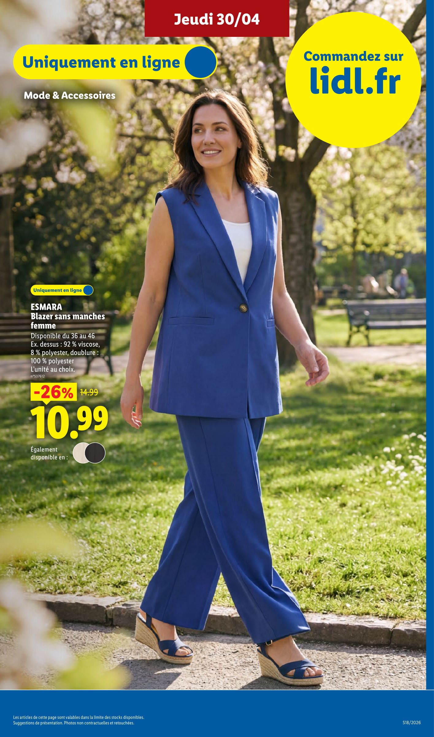 lidl - Current Lidl - Les Exclu Web de la semaine leaflet valid from du lundi 27/04/2026 to de jeudi 30/04/2026 - page: 25