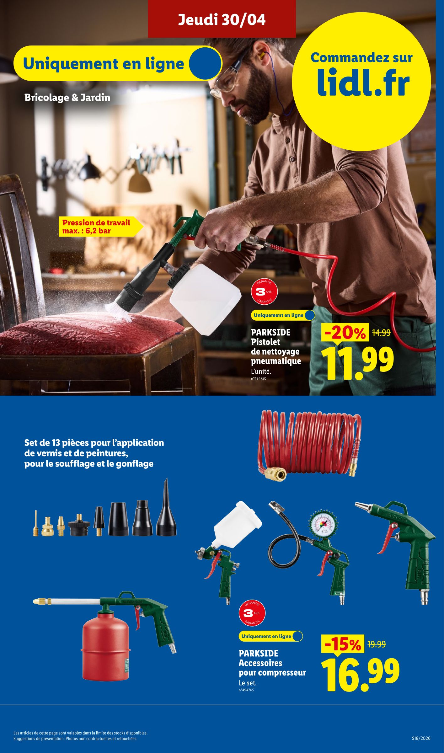 lidl - Current Lidl - Les Exclu Web de la semaine leaflet valid from du lundi 27/04/2026 to de jeudi 30/04/2026 - page: 21