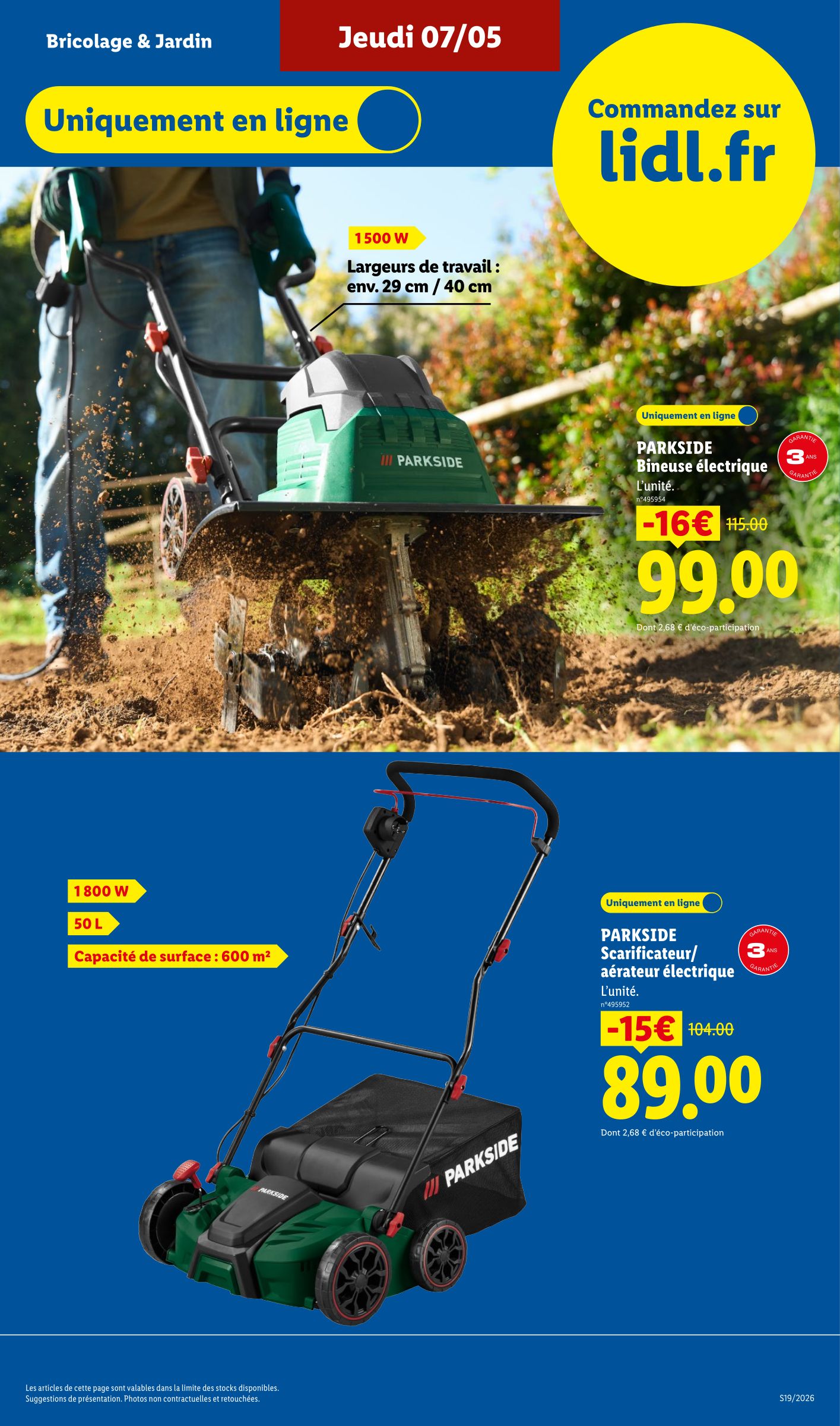 lidl - Flyer Lidl pour la semaine prochaine du de jeudi 07/05/2026 au du mercredi 13/05/2026 - page: 45