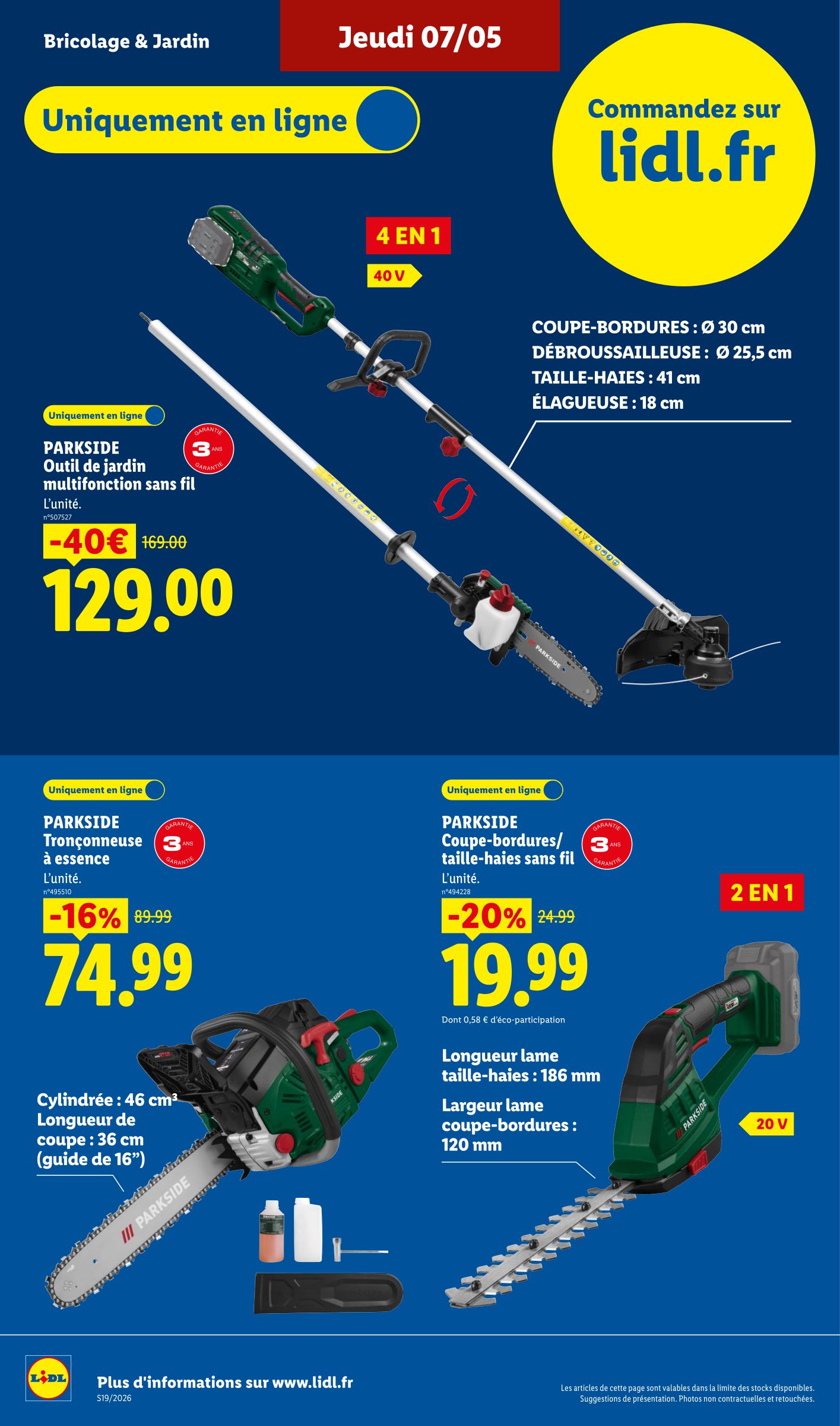 lidl - Flyer Lidl pour la semaine prochaine du de jeudi 07/05/2026 au du mercredi 13/05/2026 - page: 44