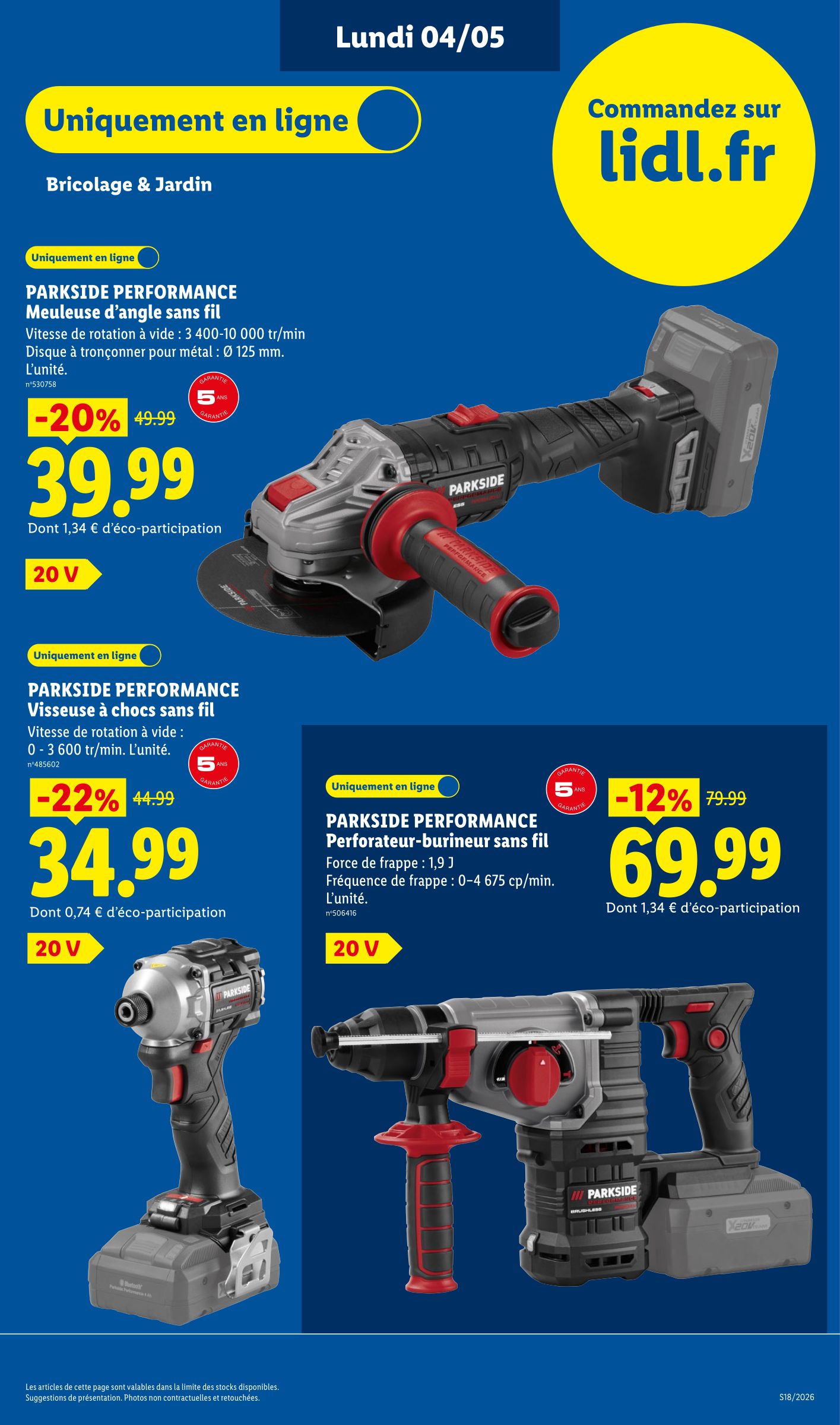 lidl - Current Lidl - Exclu Web leaflet valid from du lundi 04/05/2026 to de jeudi 07/05/2026 - page: 7