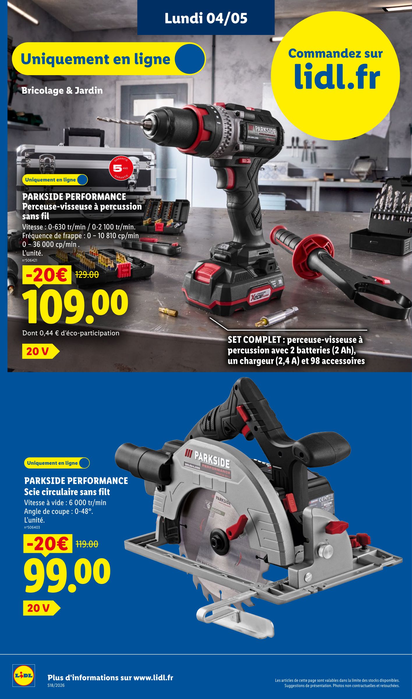 lidl - Current Lidl - Exclu Web leaflet valid from du lundi 04/05/2026 to de jeudi 07/05/2026 - page: 6