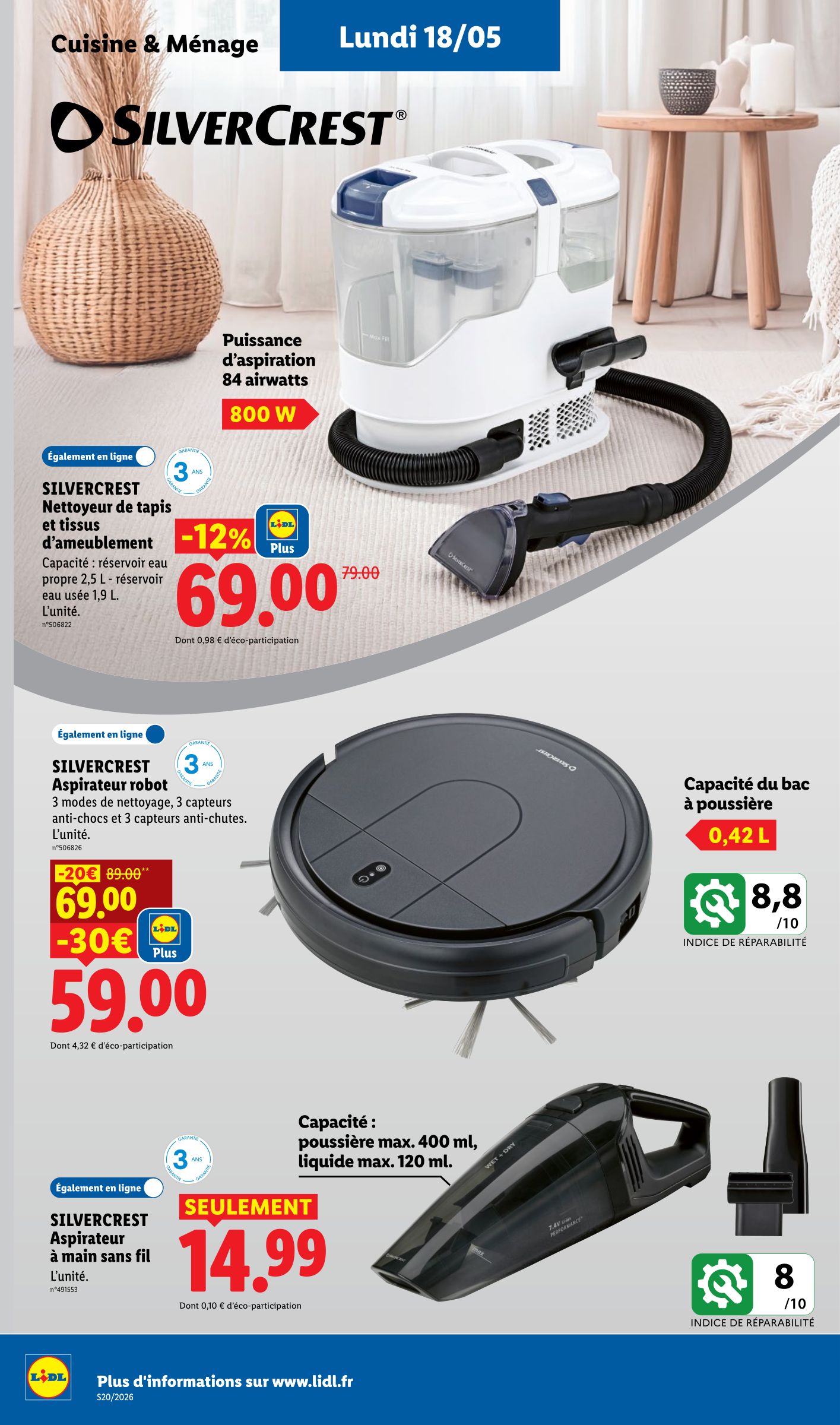lidl - Flyer Lidl pour la semaine prochaine du de jeudi 14/05/2026 au du mercredi 20/05/2026 - page: 50