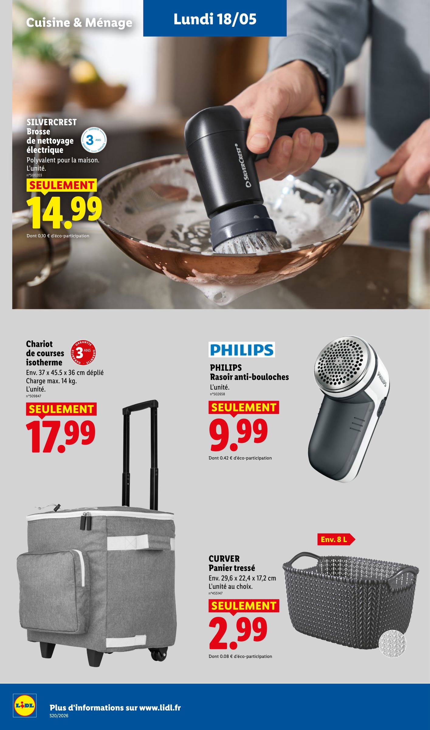 lidl - Flyer Lidl pour la semaine prochaine du de jeudi 14/05/2026 au du mercredi 20/05/2026 - page: 48