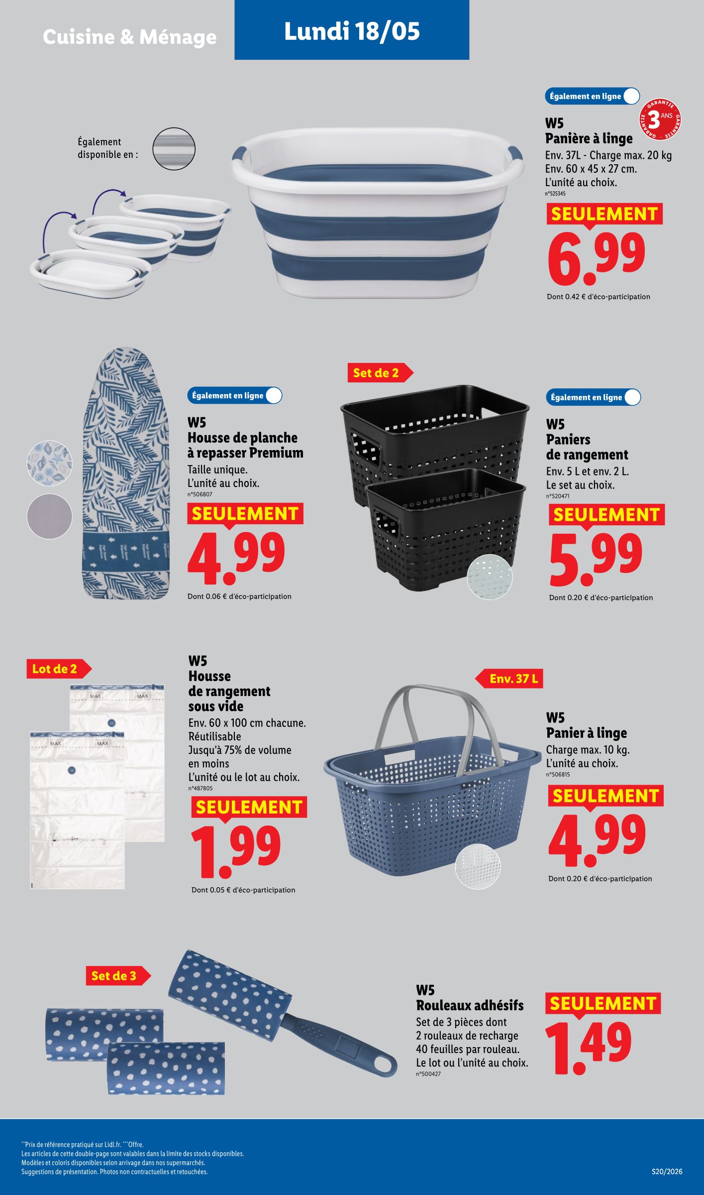 lidl - Flyer Lidl pour la semaine prochaine du de jeudi 14/05/2026 au du mercredi 20/05/2026 - page: 47