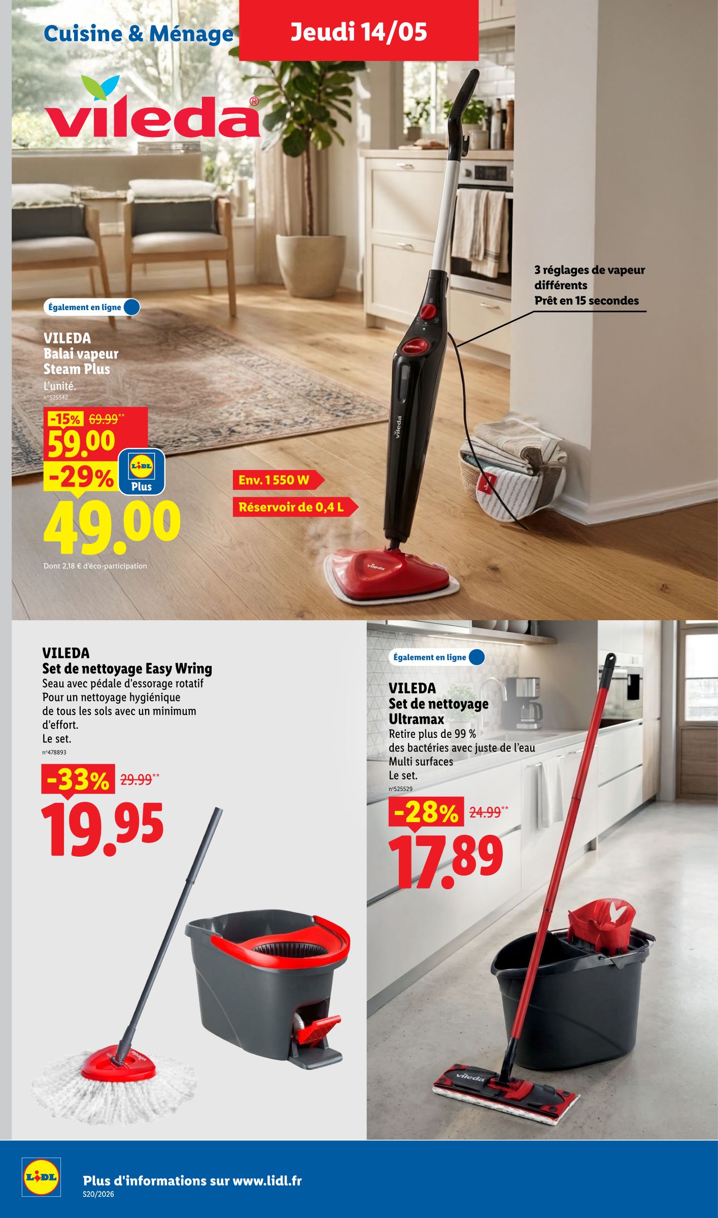 lidl - Flyer Lidl pour la semaine prochaine du de jeudi 14/05/2026 au du mercredi 20/05/2026 - page: 34