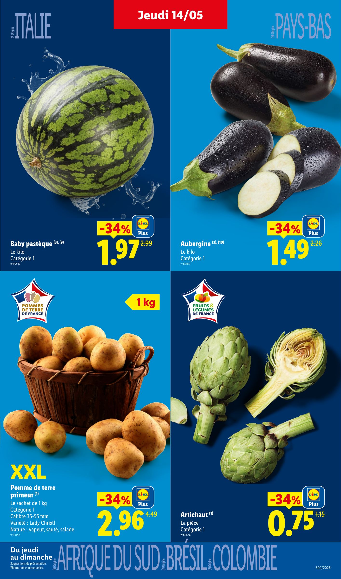 lidl - Flyer Lidl pour la semaine prochaine du de jeudi 14/05/2026 au du mercredi 20/05/2026 - page: 3
