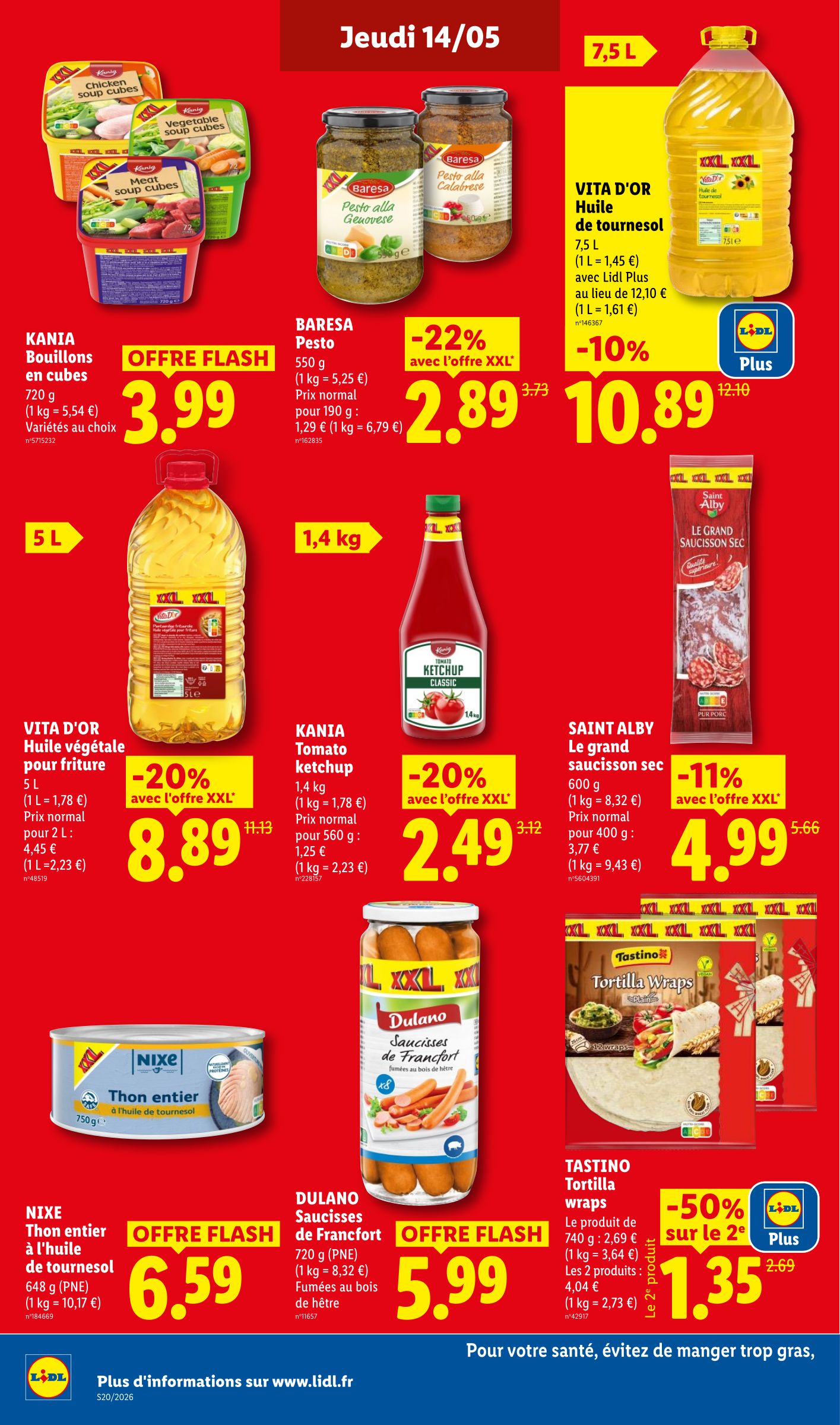 lidl - Flyer Lidl pour la semaine prochaine du de jeudi 14/05/2026 au du mercredi 20/05/2026 - page: 18