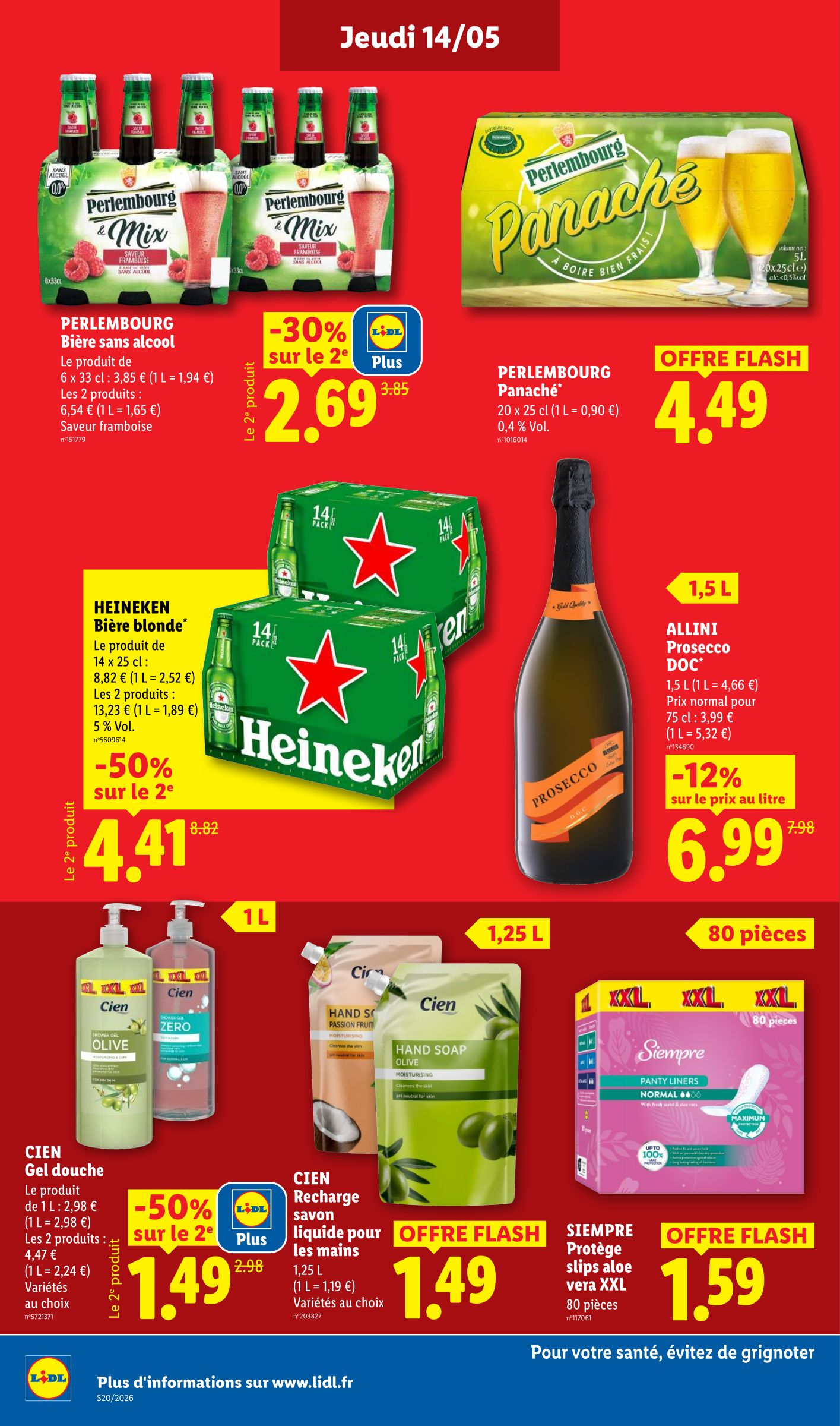 lidl - Flyer Lidl pour la semaine prochaine du de jeudi 14/05/2026 au du mercredi 20/05/2026 - page: 22