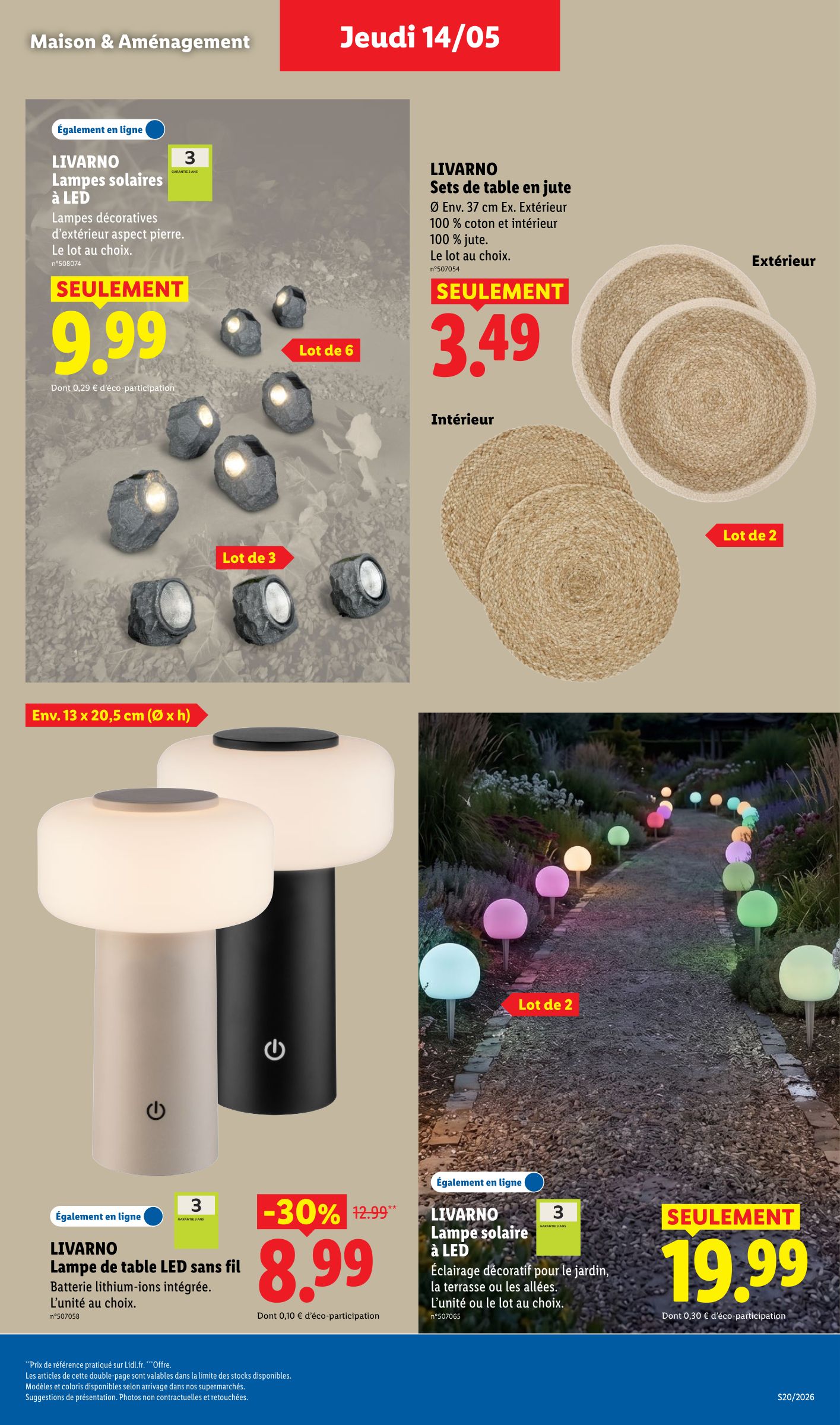 lidl - Flyer Lidl pour la semaine prochaine du de jeudi 14/05/2026 au du mercredi 20/05/2026 - page: 31