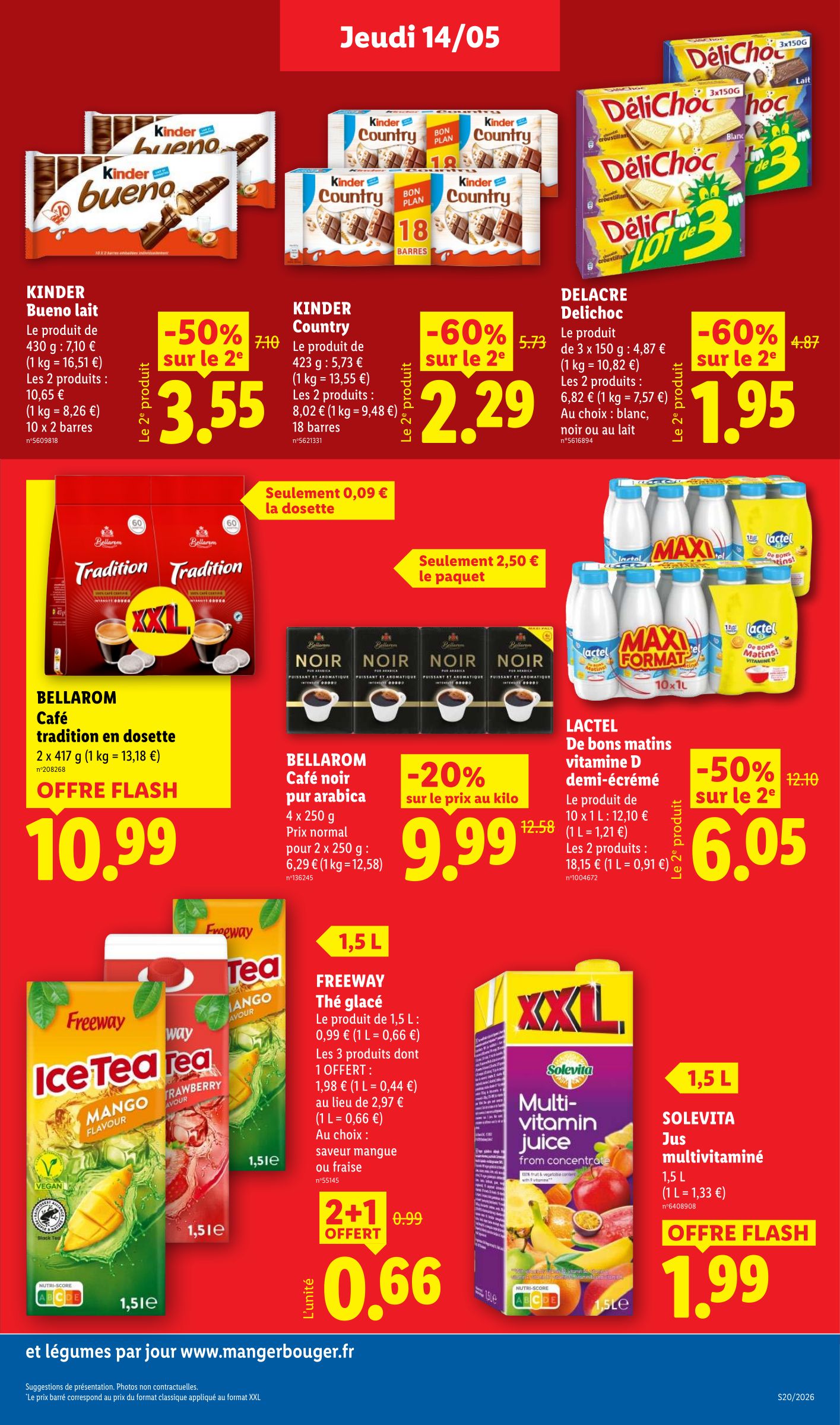 lidl - Flyer Lidl pour la semaine prochaine du de jeudi 14/05/2026 au du mercredi 20/05/2026 - page: 21