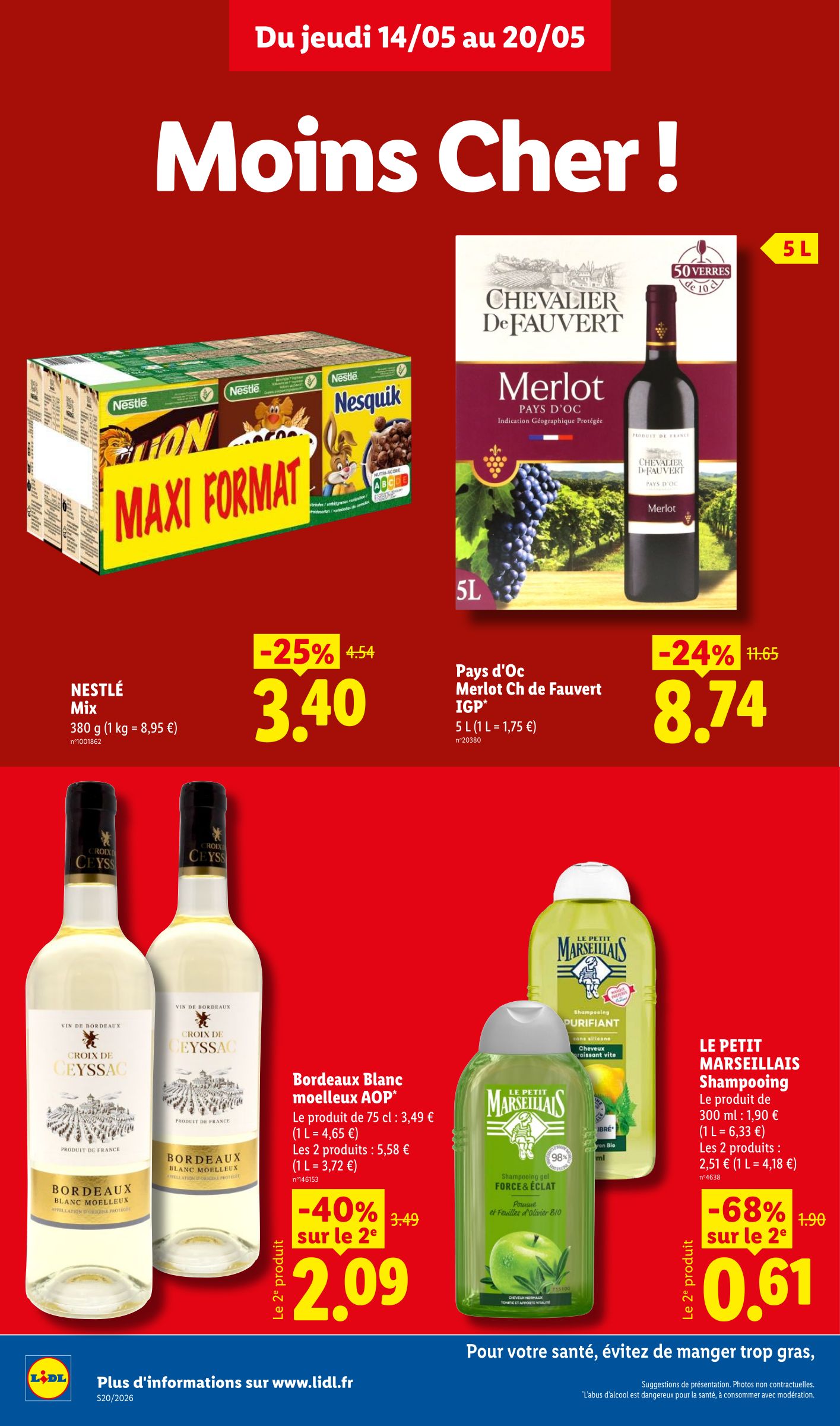 lidl - Flyer Lidl pour la semaine prochaine du de jeudi 14/05/2026 au du mercredi 20/05/2026 - page: 12