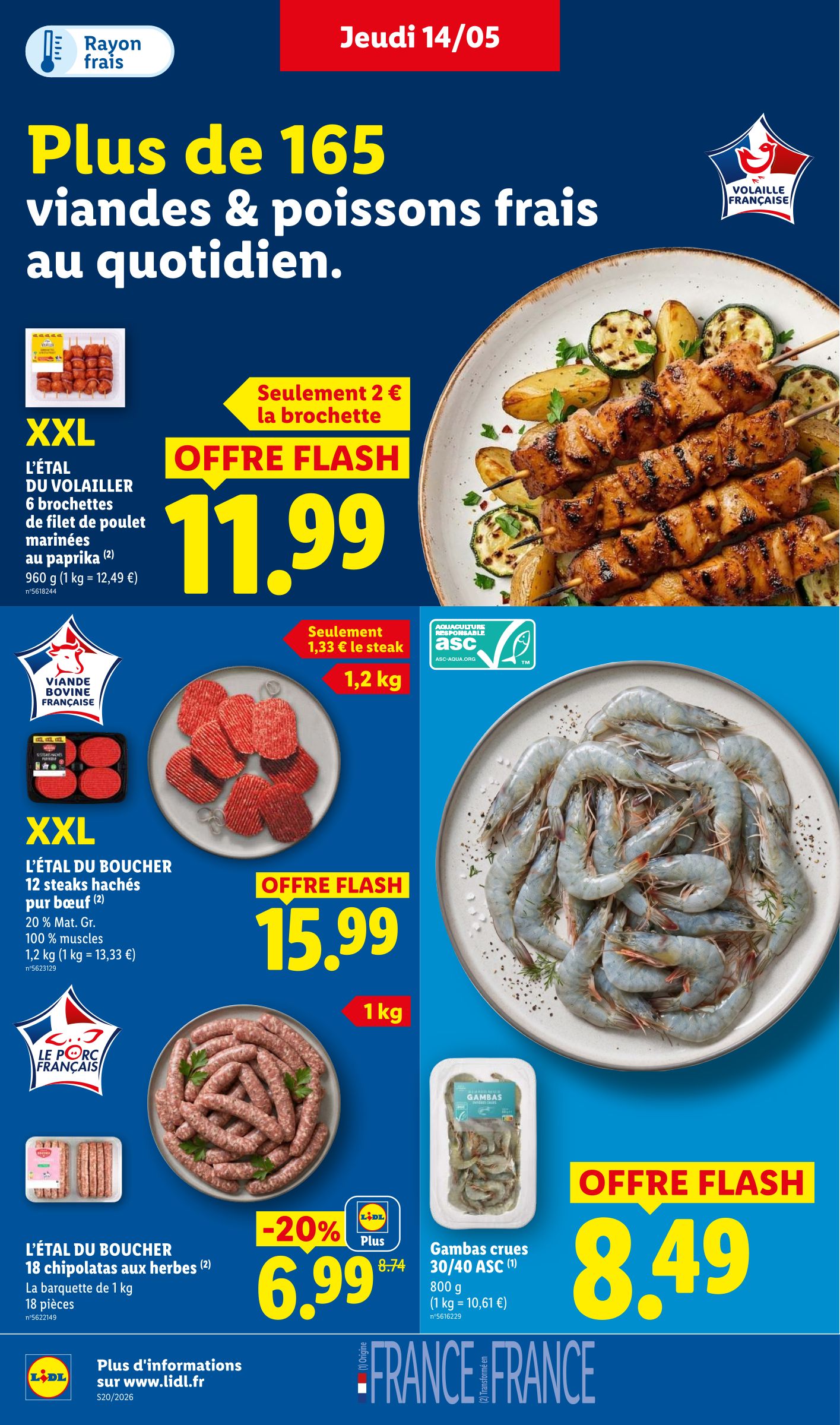 lidl - Flyer Lidl pour la semaine prochaine du de jeudi 14/05/2026 au du mercredi 20/05/2026 - page: 6
