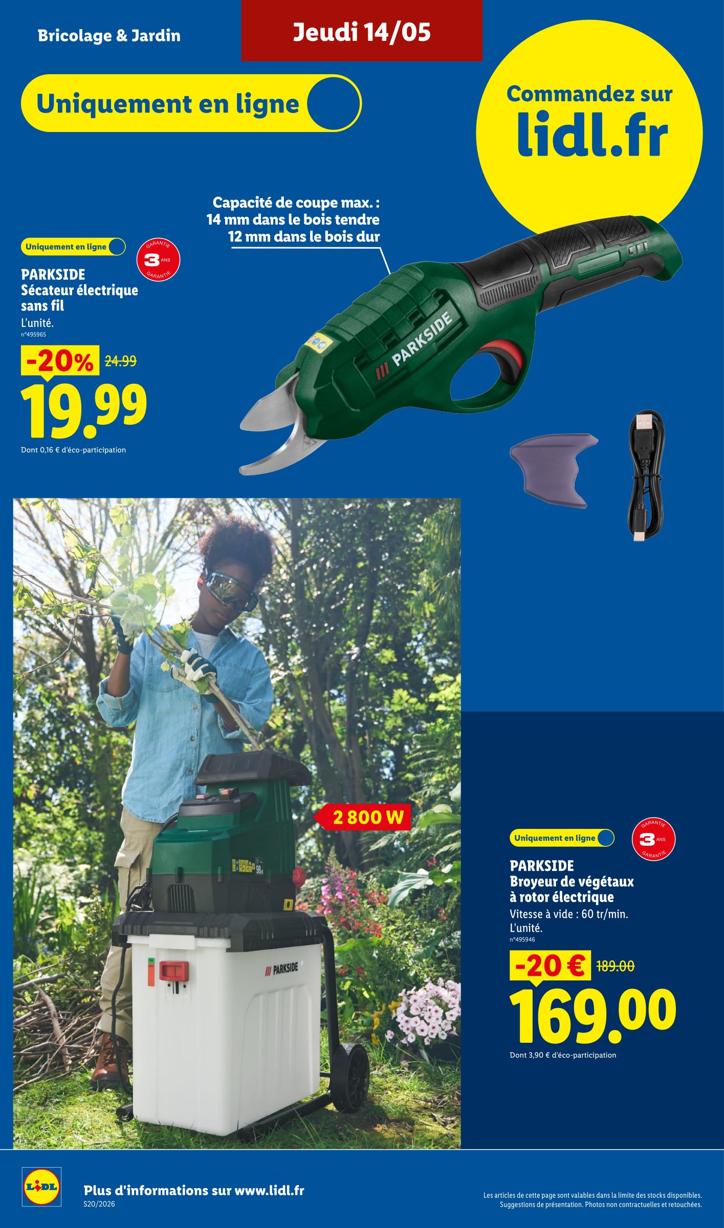lidl - Current Lidl - Exclu Web leaflet valid from du lundi 11/05/2026 to de jeudi 14/05/2026 - page: 10