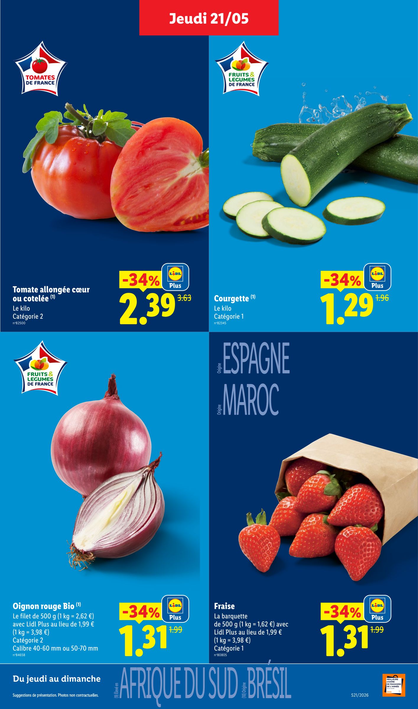 lidl - Flyer Lidl pour la semaine prochaine du de jeudi 21/05/2026 au du mercredi 27/05/2026 - page: 3