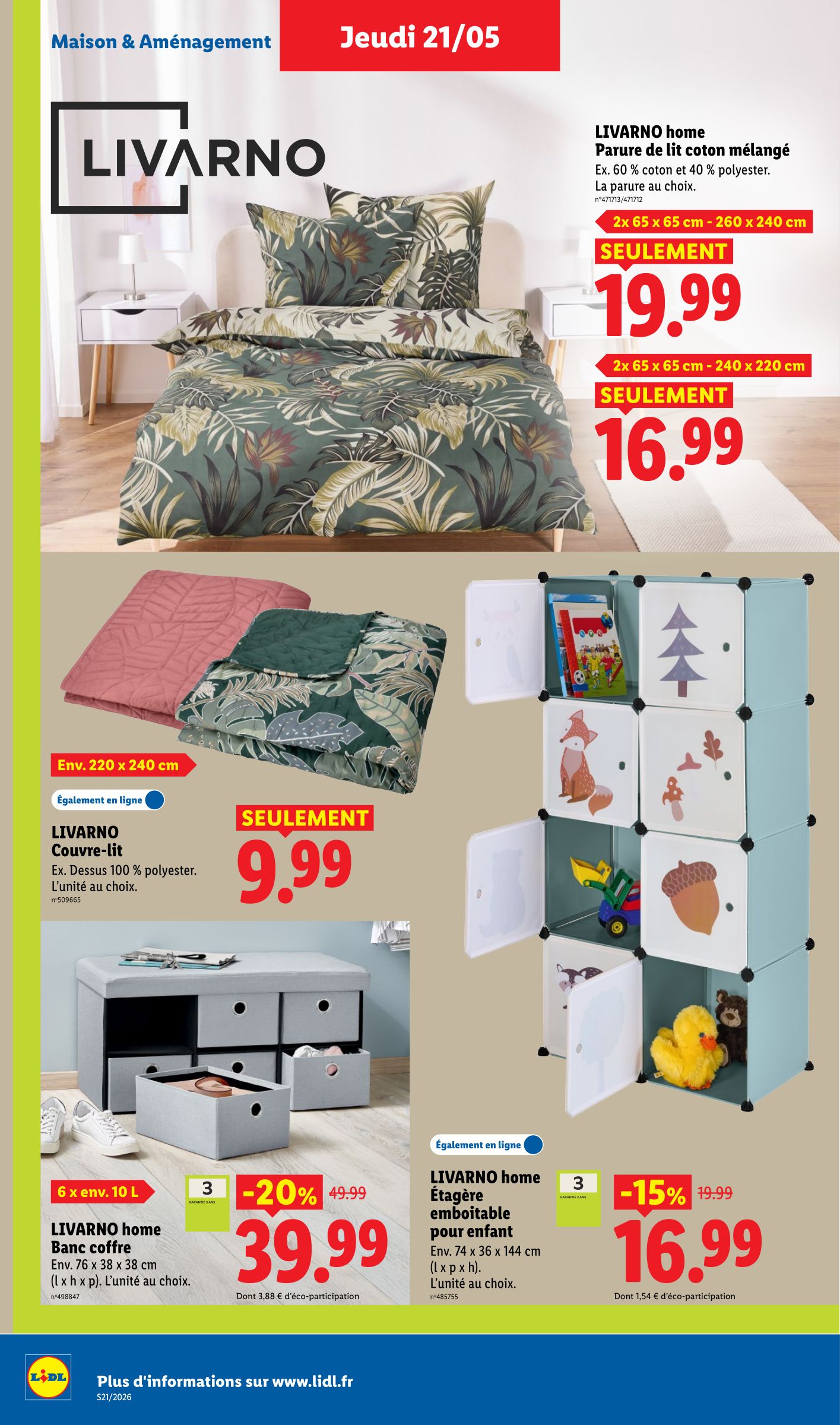 lidl - Flyer Lidl pour la semaine prochaine du de jeudi 21/05/2026 au du mercredi 27/05/2026 - page: 32
