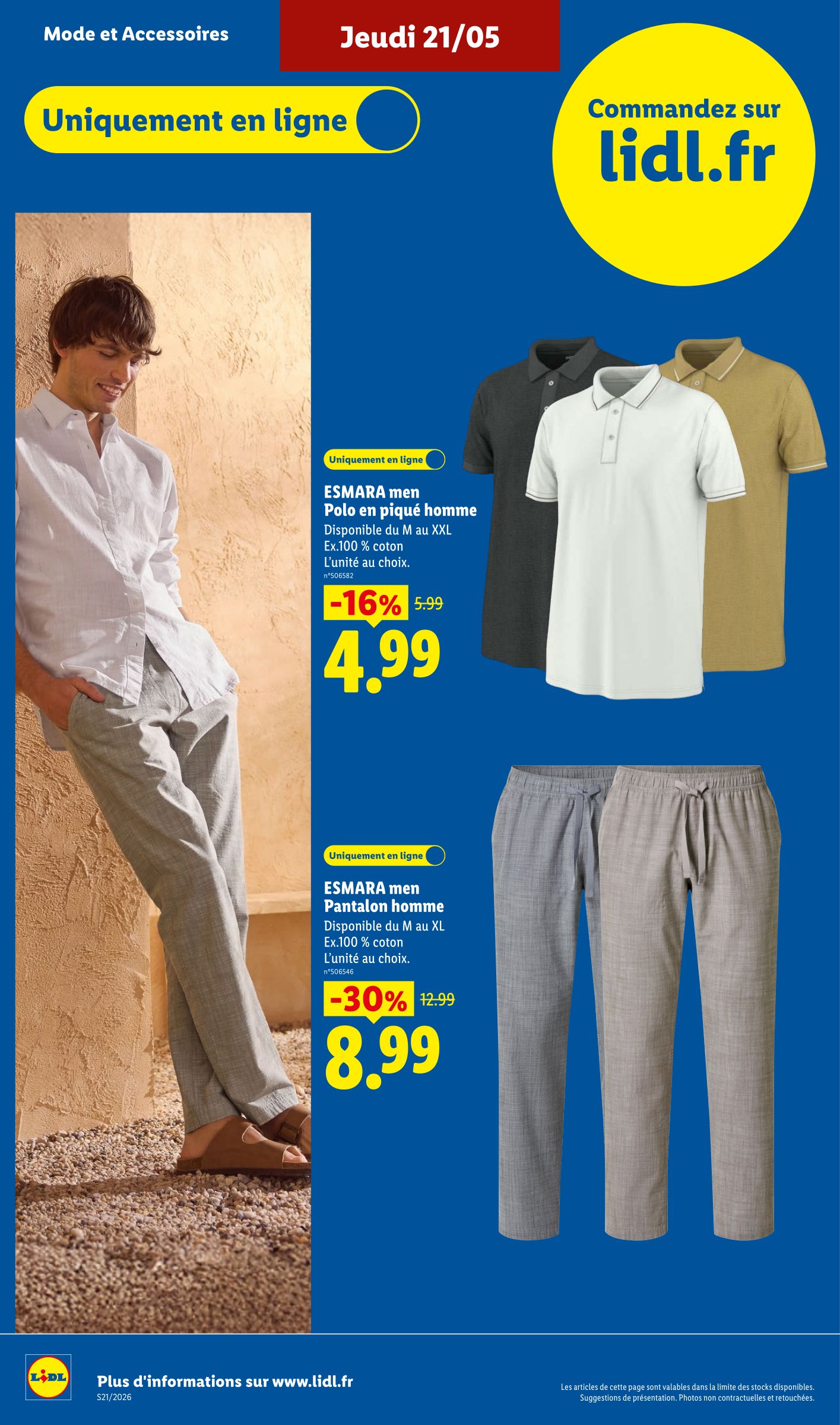 lidl - Flyer Lidl pour la semaine prochaine du de jeudi 21/05/2026 au du mercredi 27/05/2026 - page: 46